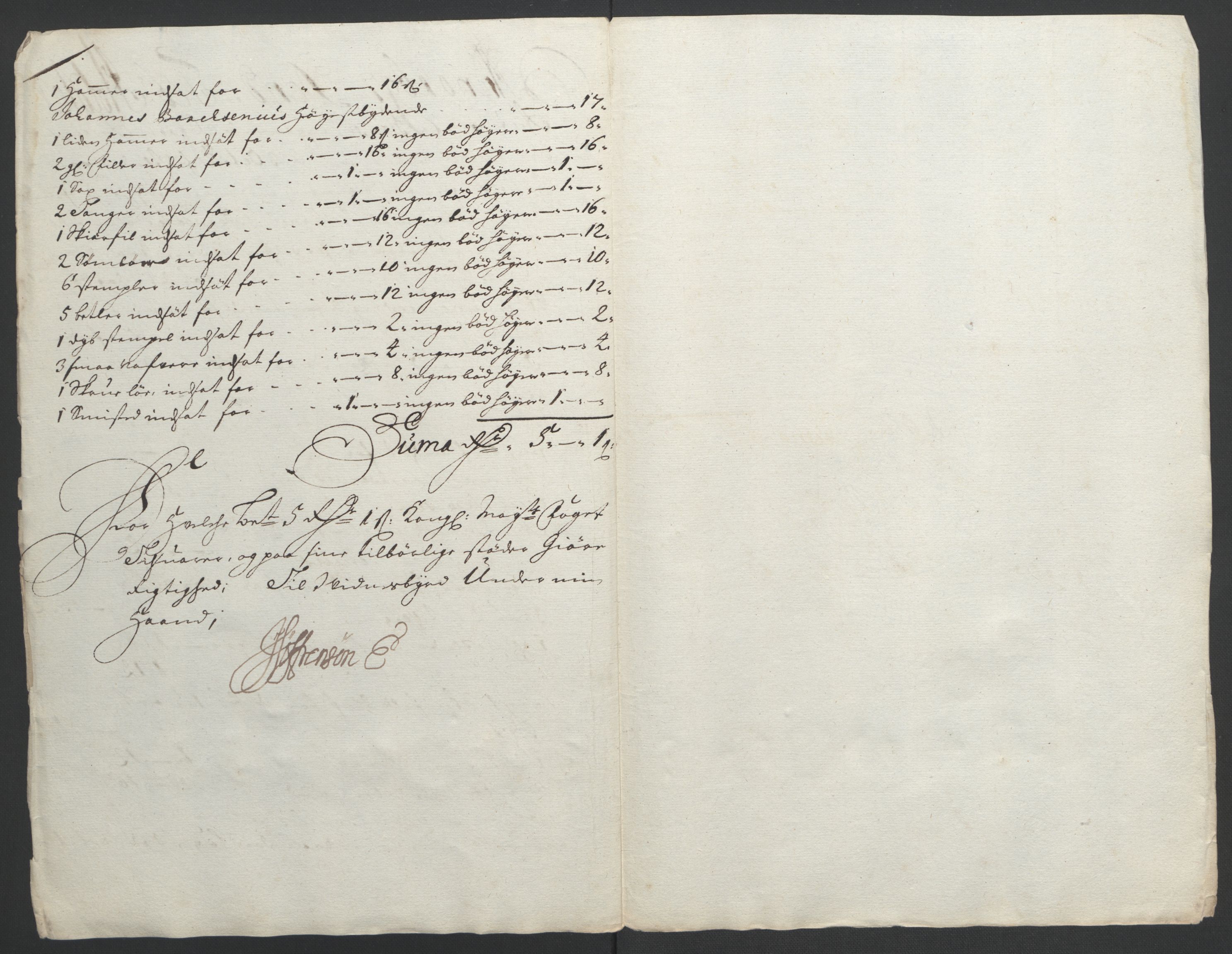 Rentekammeret inntil 1814, Reviderte regnskaper, Fogderegnskap, RA/EA-4092/R56/L3736: Fogderegnskap Nordmøre, 1694-1696, p. 445