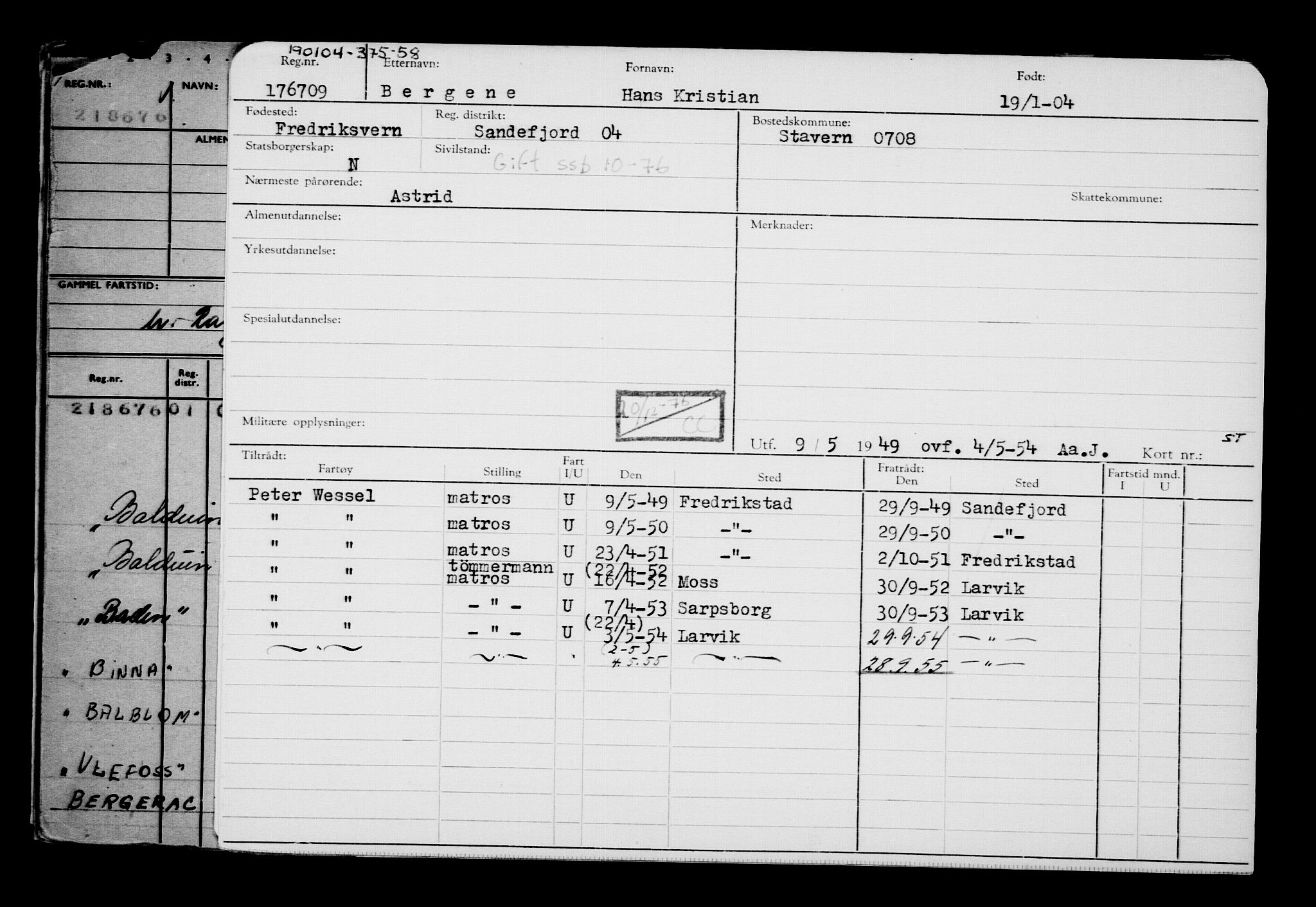 Direktoratet for sjømenn, AV/RA-S-3545/G/Gb/L0052: Hovedkort, 1904, p. 195