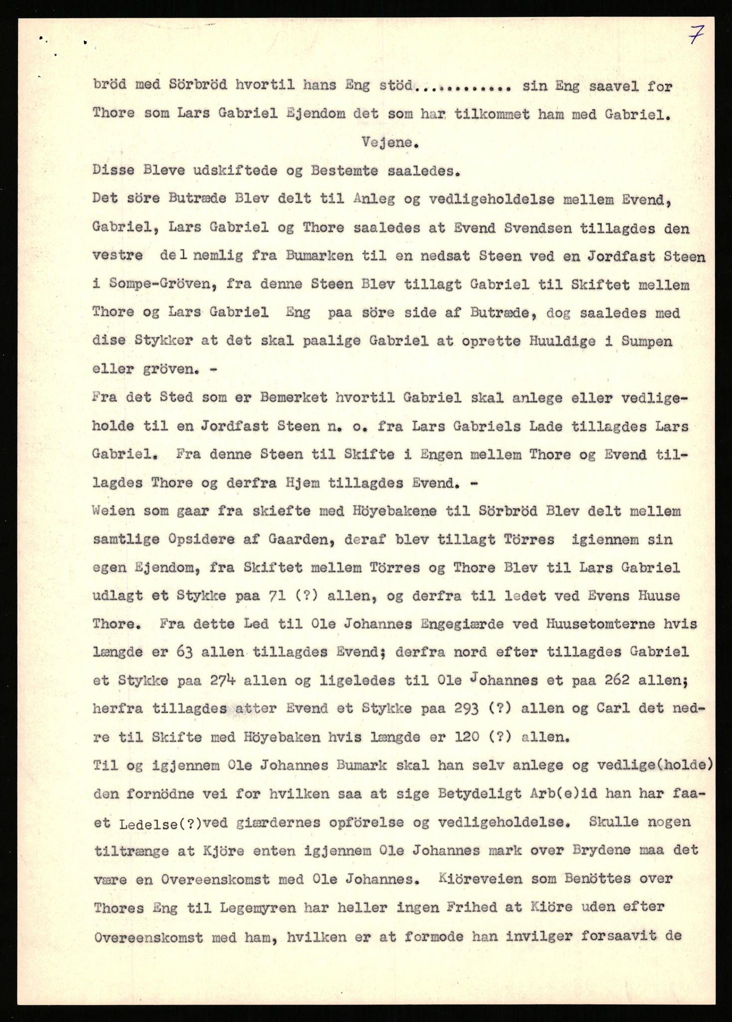 Statsarkivet i Stavanger, AV/SAST-A-101971/03/Y/Yj/L0063: Avskrifter sortert etter gårdsnavn: Nordbraud - Nordvik, 1750-1930, p. 20