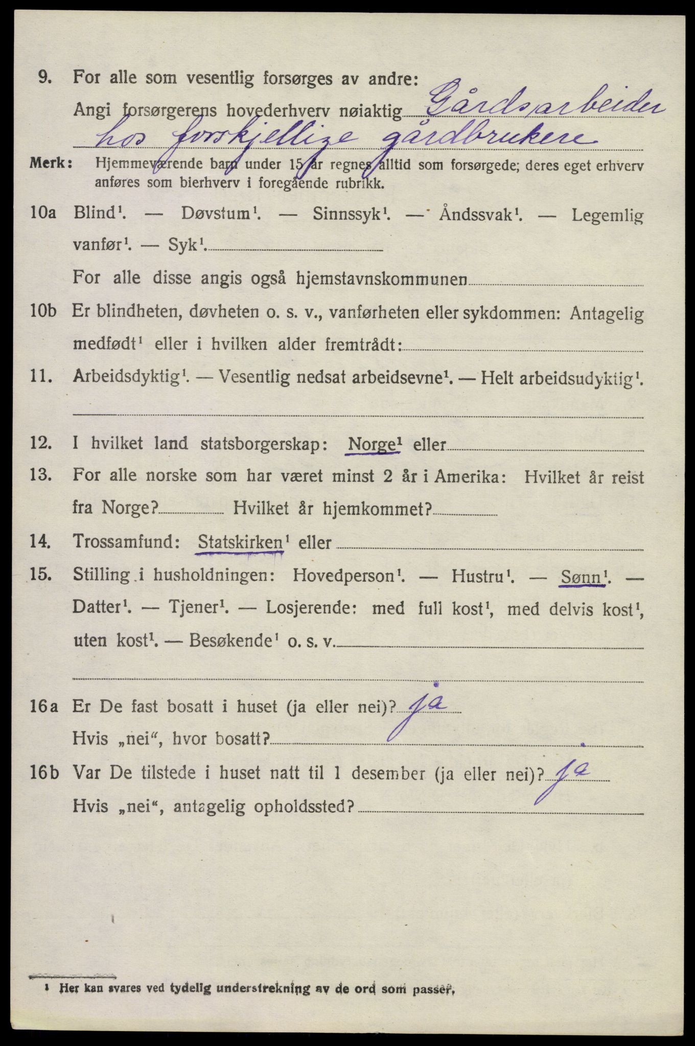 SAKO, 1920 census for Lardal, 1920, p. 2146