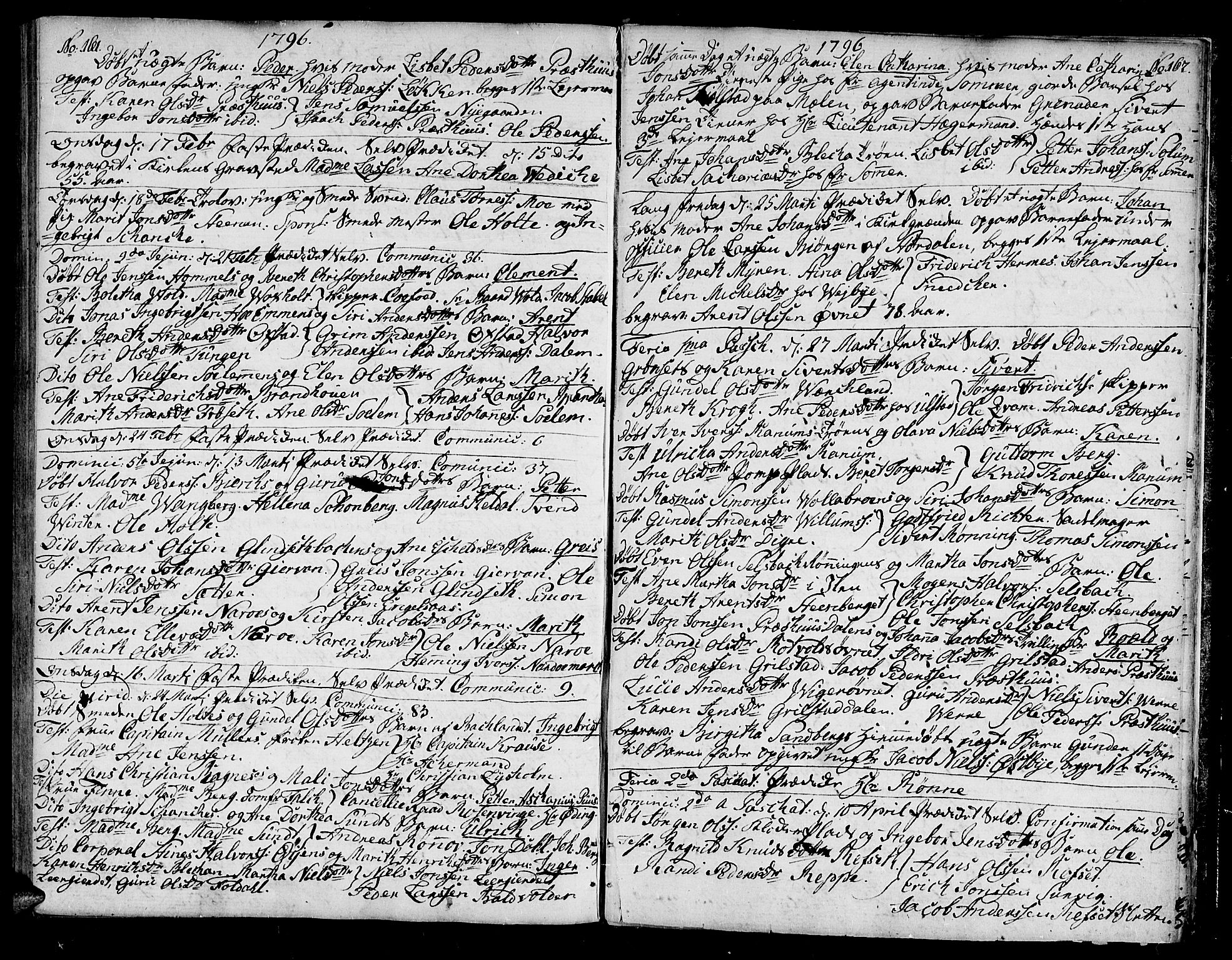 Ministerialprotokoller, klokkerbøker og fødselsregistre - Sør-Trøndelag, SAT/A-1456/604/L0180: Parish register (official) no. 604A01, 1780-1797, p. 161-162