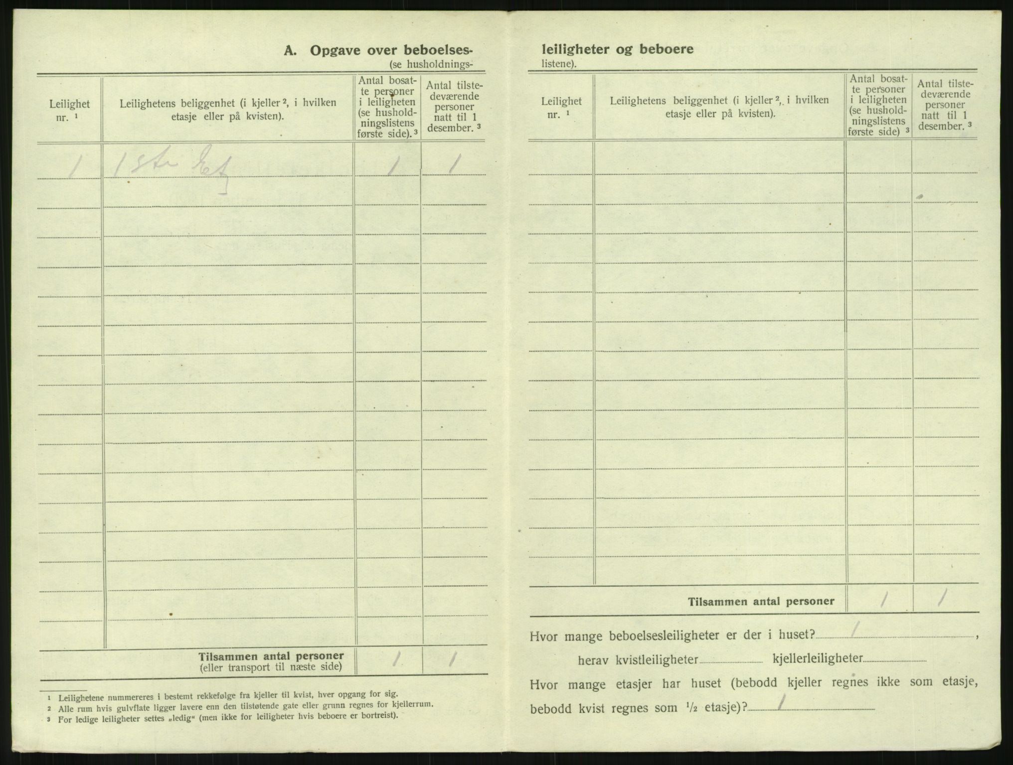 SAKO, 1920 census for Horten, 1920, p. 1496