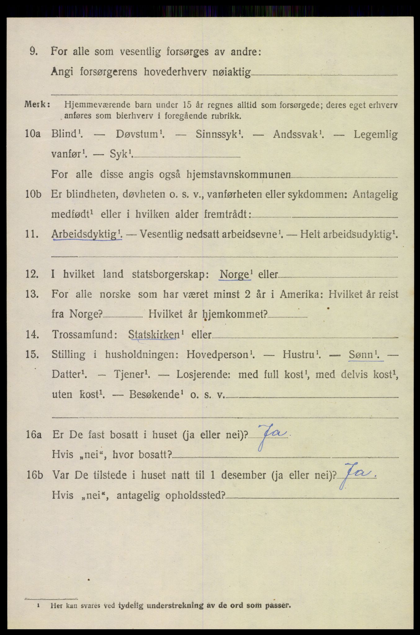 SAKO, 1920 census for Gjerpen, 1920, p. 10741