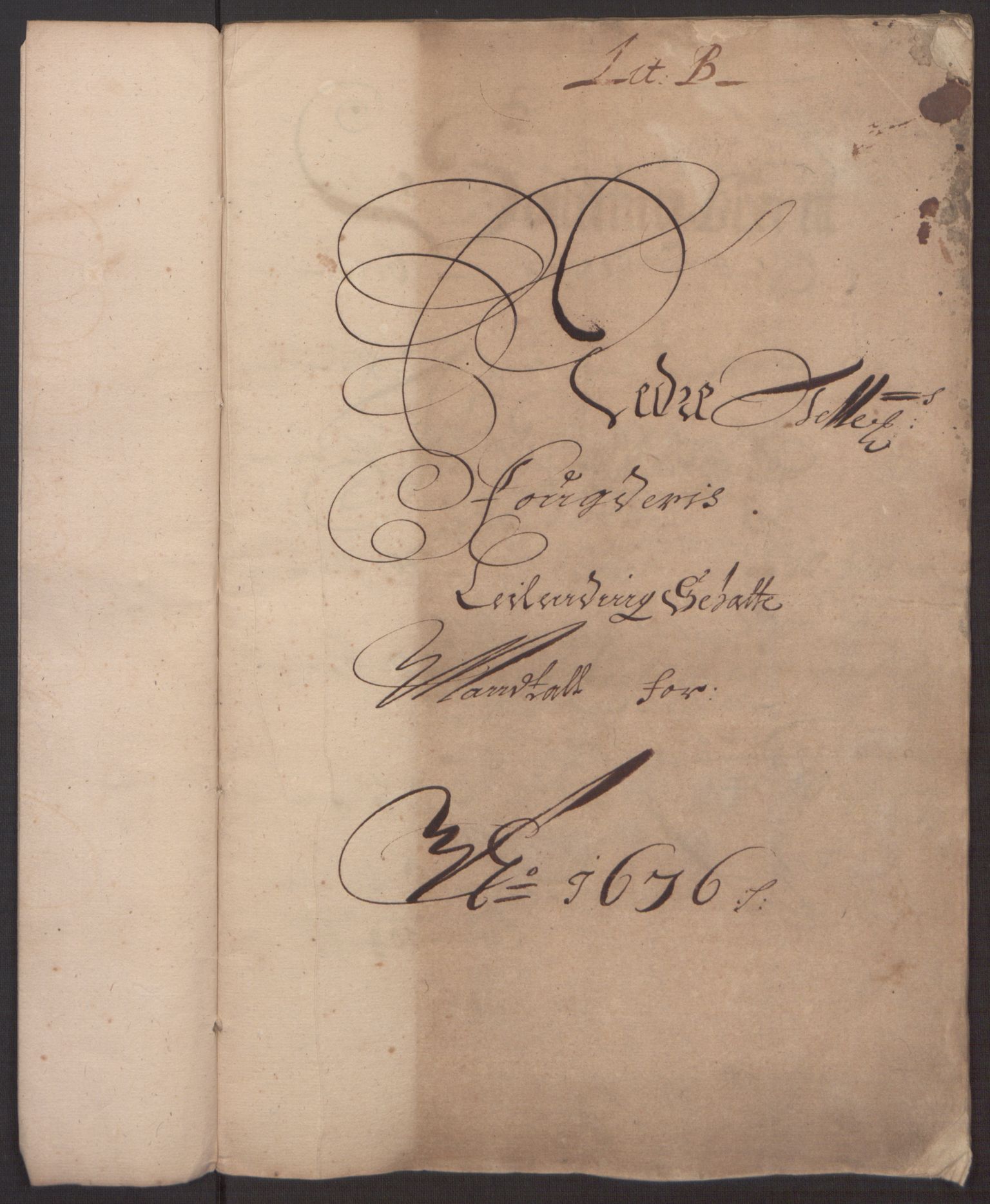 Rentekammeret inntil 1814, Reviderte regnskaper, Fogderegnskap, AV/RA-EA-4092/R35/L2066: Fogderegnskap Øvre og Nedre Telemark, 1676, p. 14