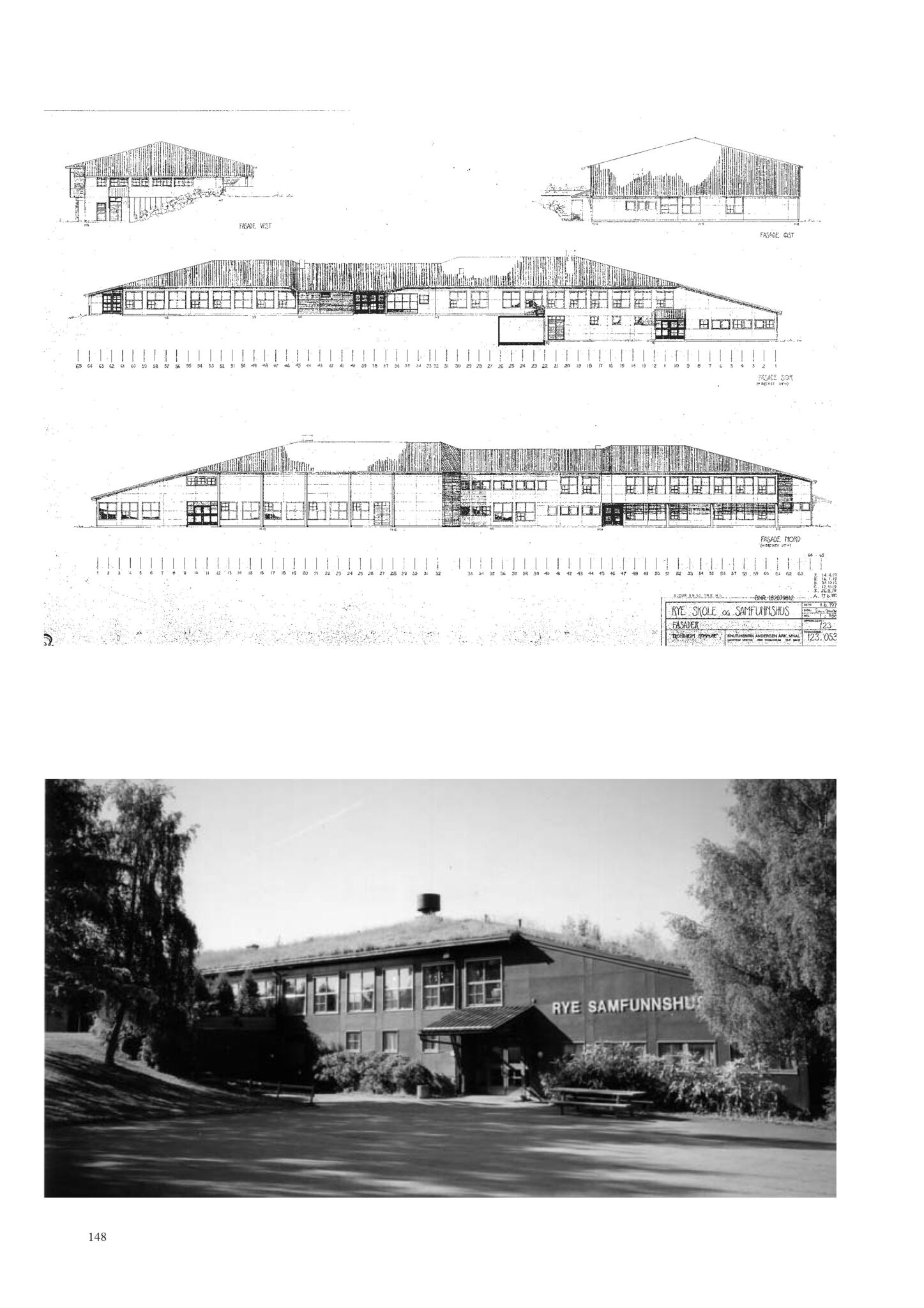 , Trondheim kommunes skoleanlegg - Beskrivelse og antikvarisk klassifisering, 2003, p. 157