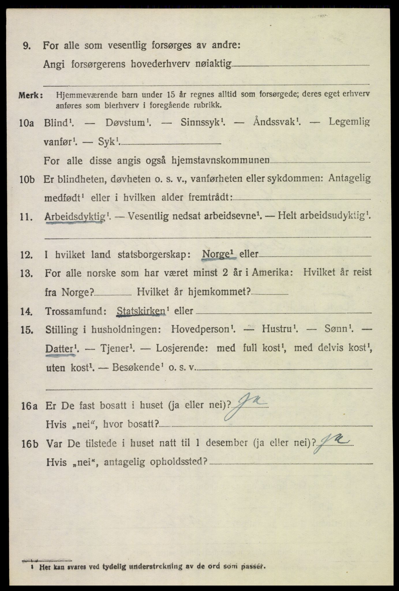 SAH, 1920 census for Løten, 1920, p. 9946