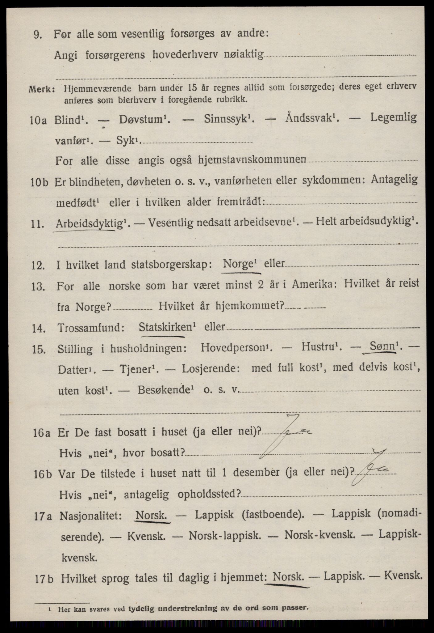SAT, 1920 census for Rissa, 1920, p. 4800