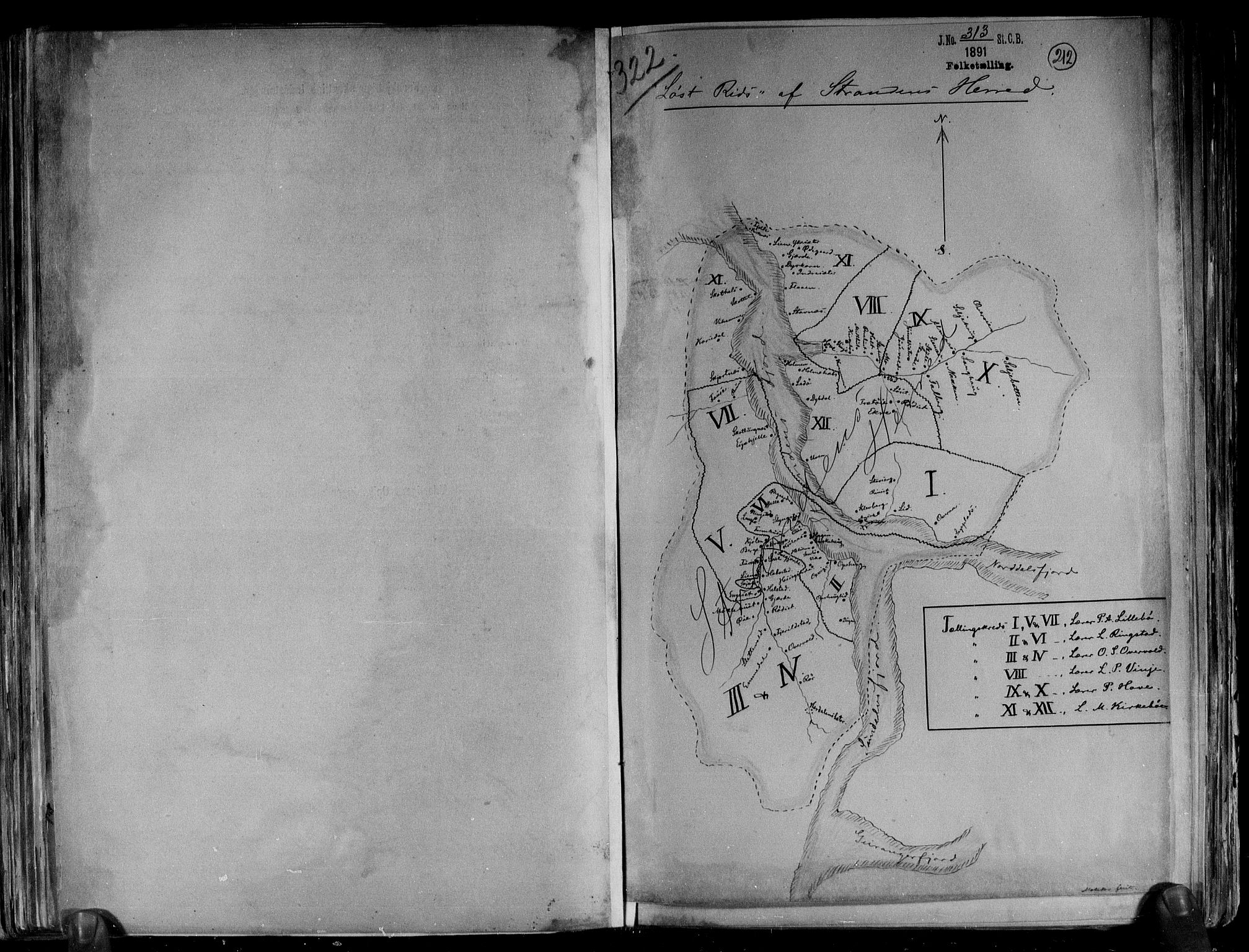 RA, 1891 census for 1525 Stranda, 1891, p. 4