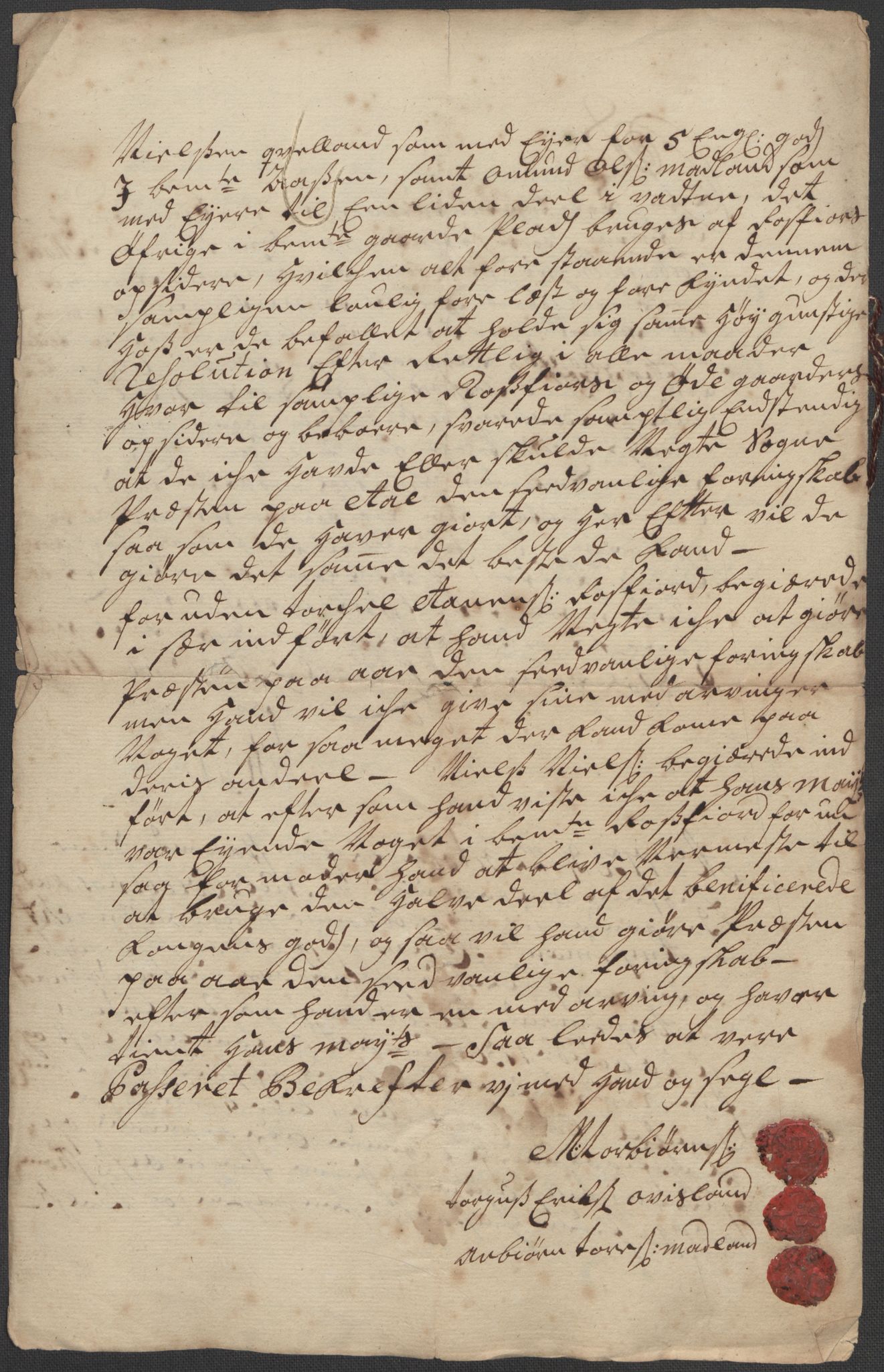 Riksarkivets diplomsamling, RA/EA-5965/F15/L0032: Prestearkiv Vest-Agder, 1652-1741, p. 32