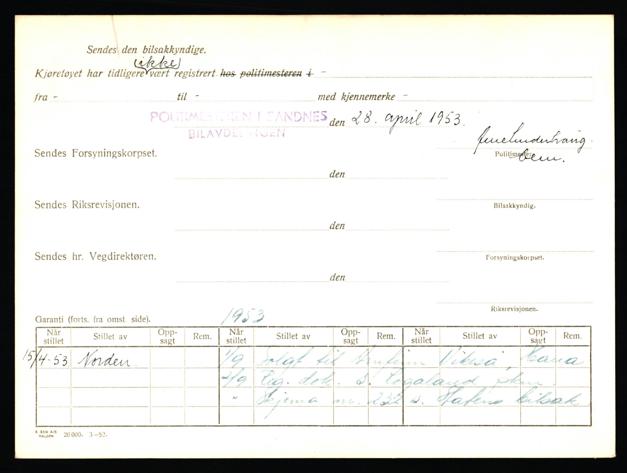 Stavanger trafikkstasjon, AV/SAST-A-101942/0/F/L0035: L-19100 - L-19999, 1930-1971, p. 10