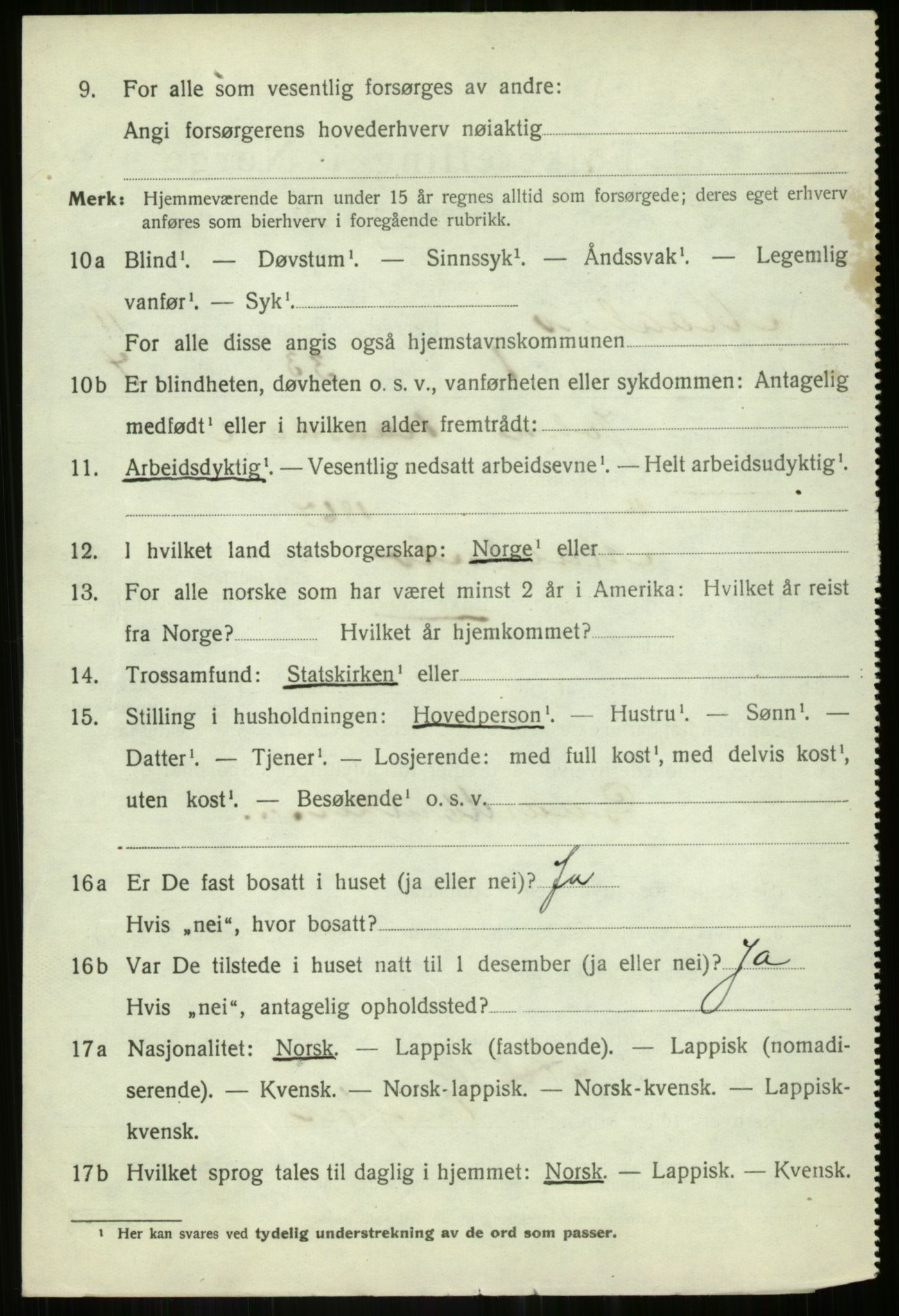 SATØ, 1920 census for Målselv, 1920, p. 6040