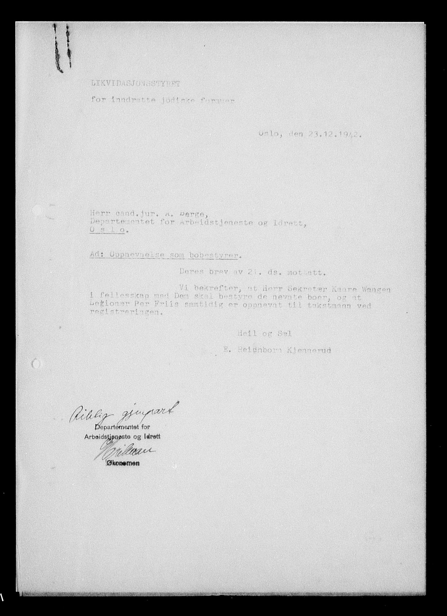 Justisdepartementet, Tilbakeføringskontoret for inndratte formuer, AV/RA-S-1564/H/Hc/Hcc/L0967: --, 1945-1947, p. 41