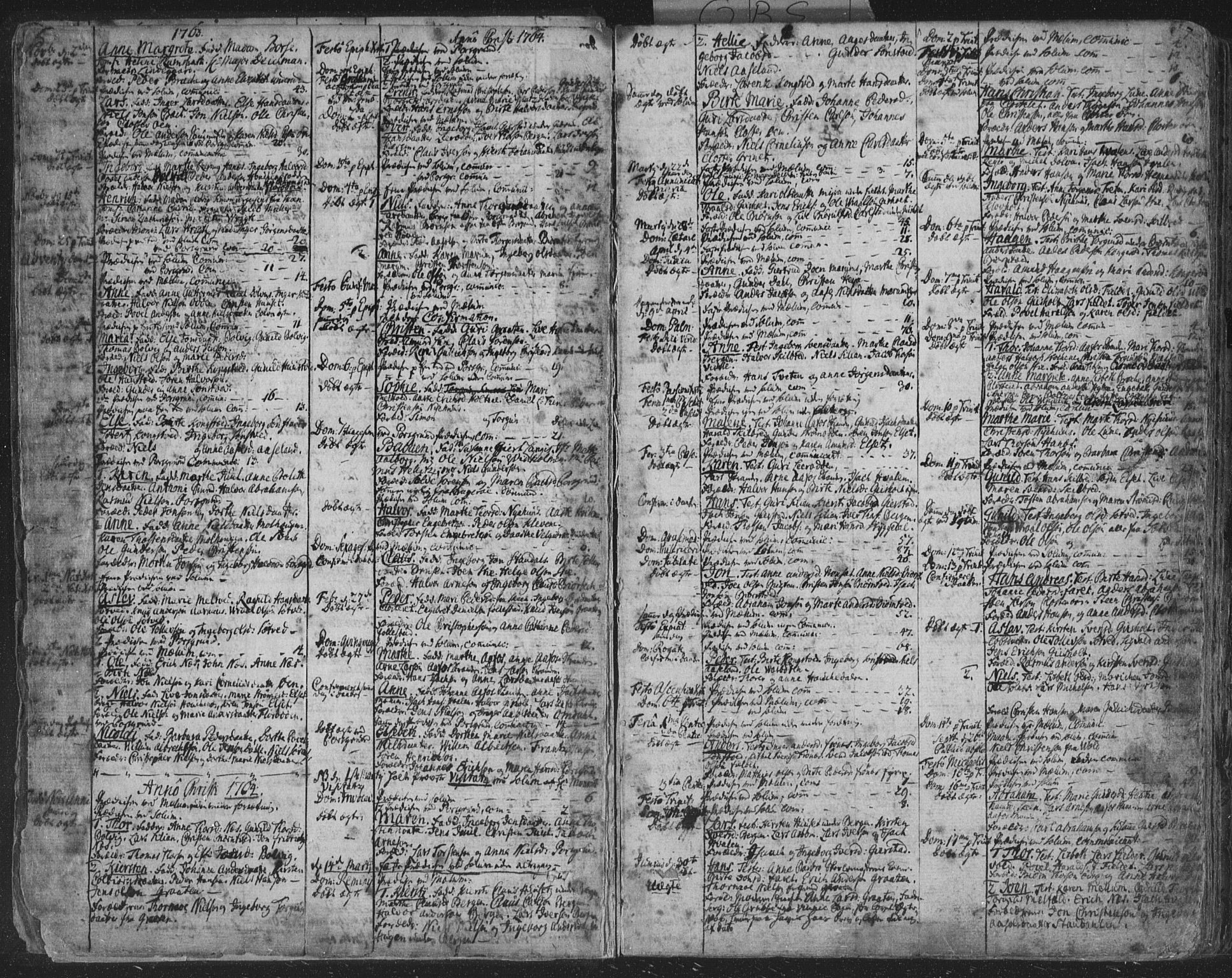 Solum kirkebøker, SAKO/A-306/F/Fa/L0003: Parish register (official) no. I 3, 1761-1814, p. 6-7