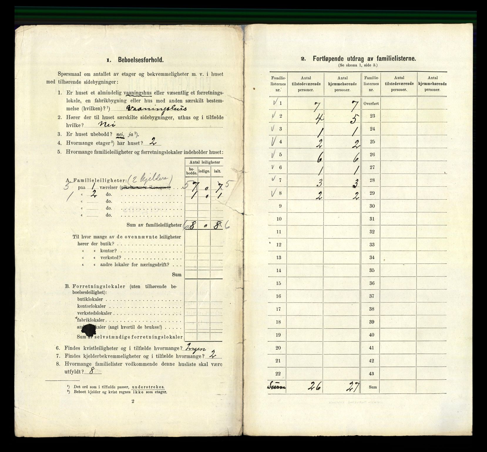 RA, 1910 census for Bergen, 1910, p. 42506