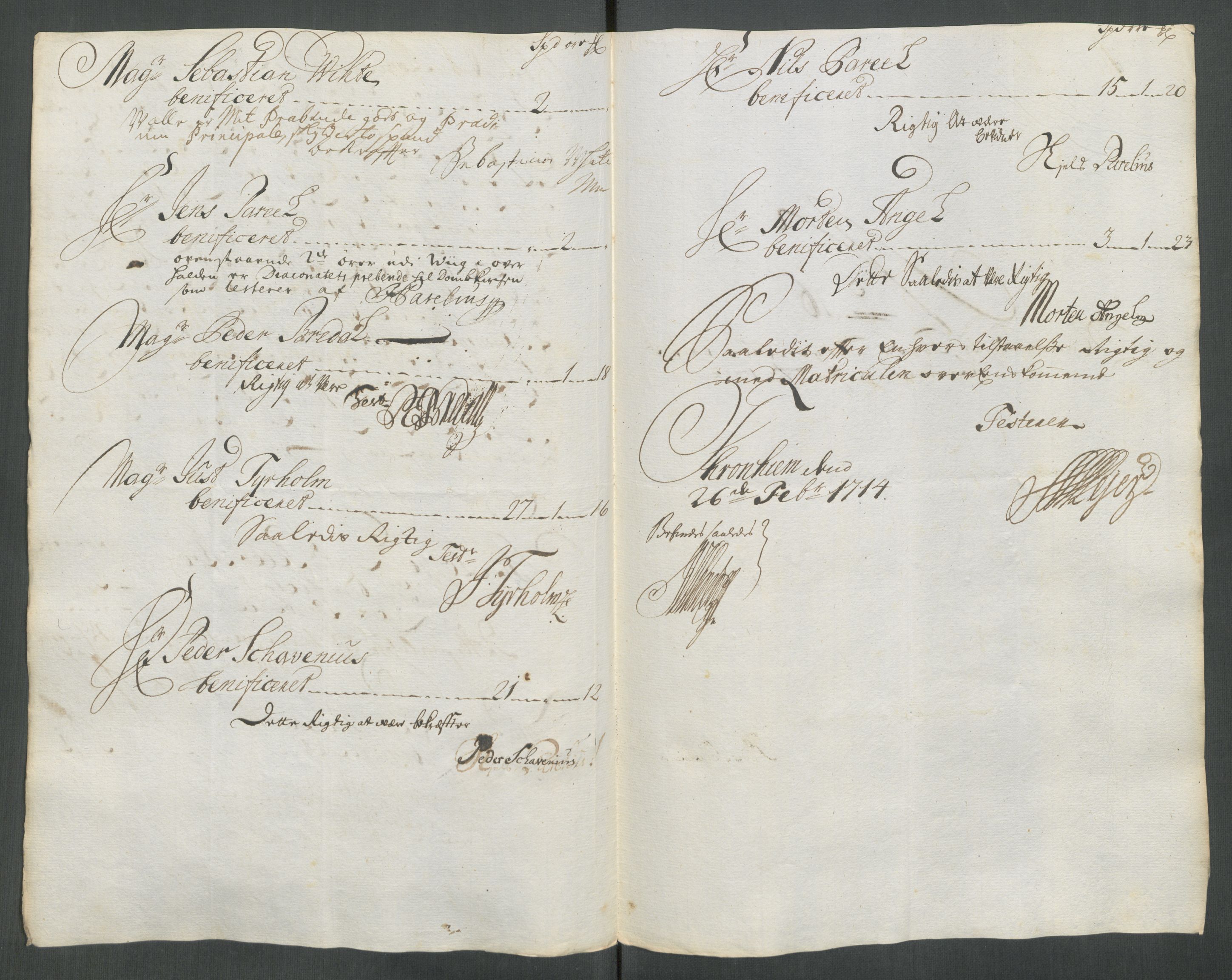 Rentekammeret inntil 1814, Reviderte regnskaper, Fogderegnskap, AV/RA-EA-4092/R64/L4434: Fogderegnskap Namdal, 1713, p. 161