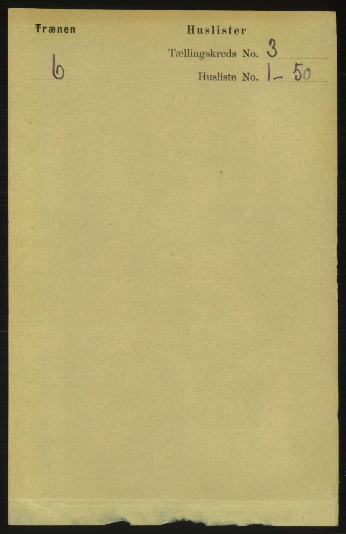 RA, 1891 census for 1548 Fræna, 1891, p. 679