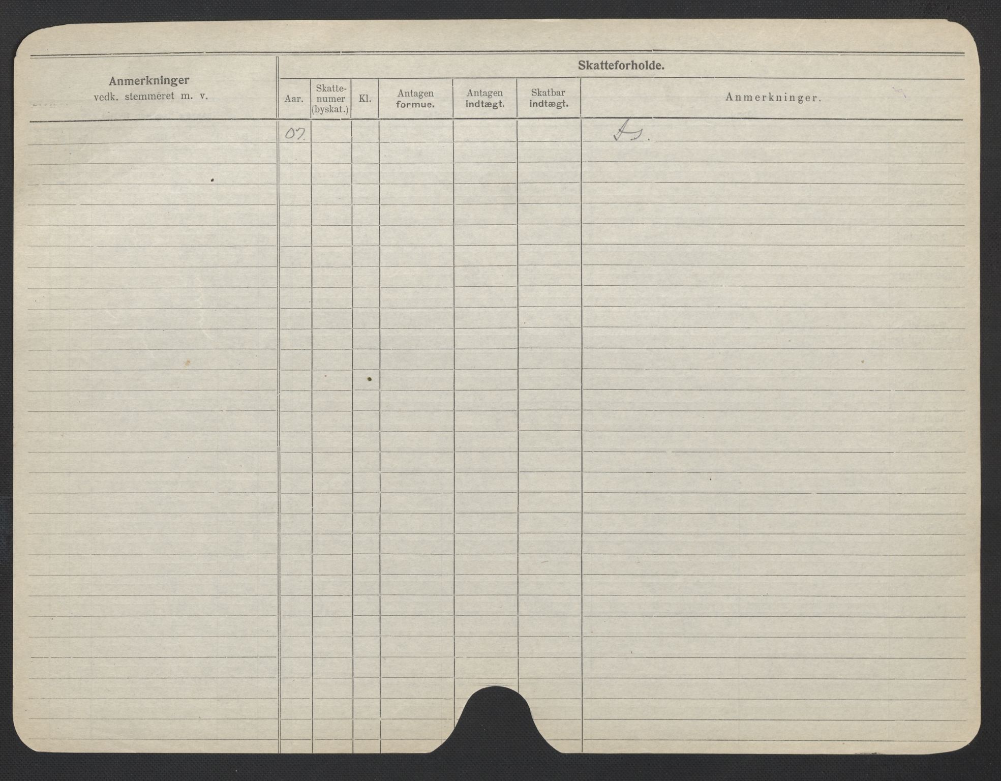 Oslo folkeregister, Registerkort, AV/SAO-A-11715/F/Fa/Fac/L0019: Kvinner, 1906-1914, p. 529b