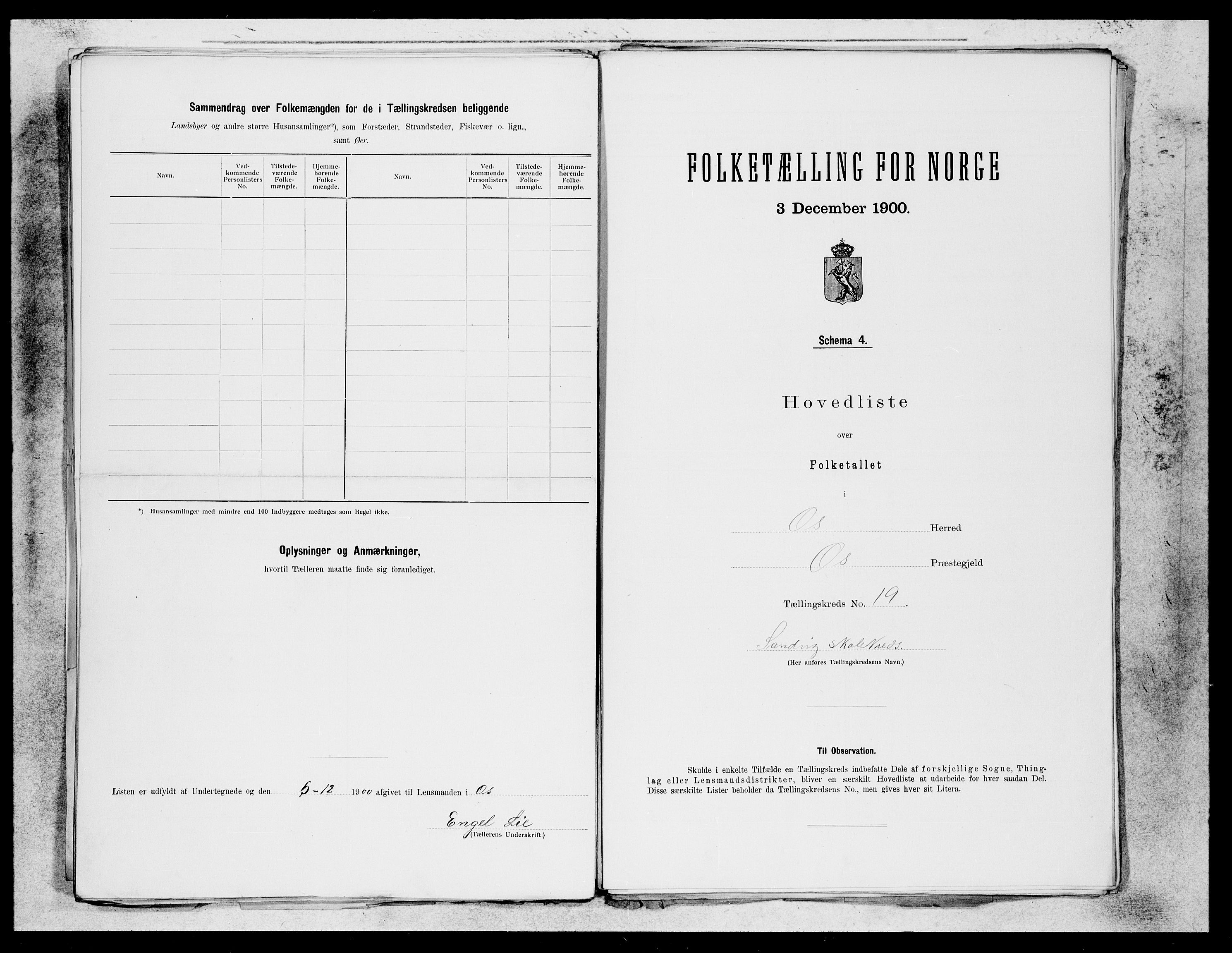 SAB, 1900 census for Os, 1900, p. 37