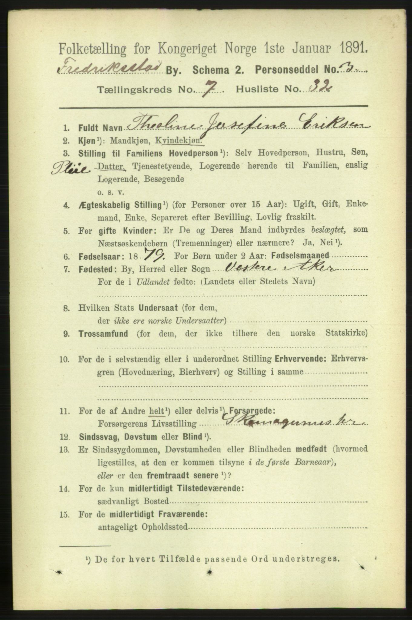 RA, 1891 census for 0103 Fredrikstad, 1891, p. 9024