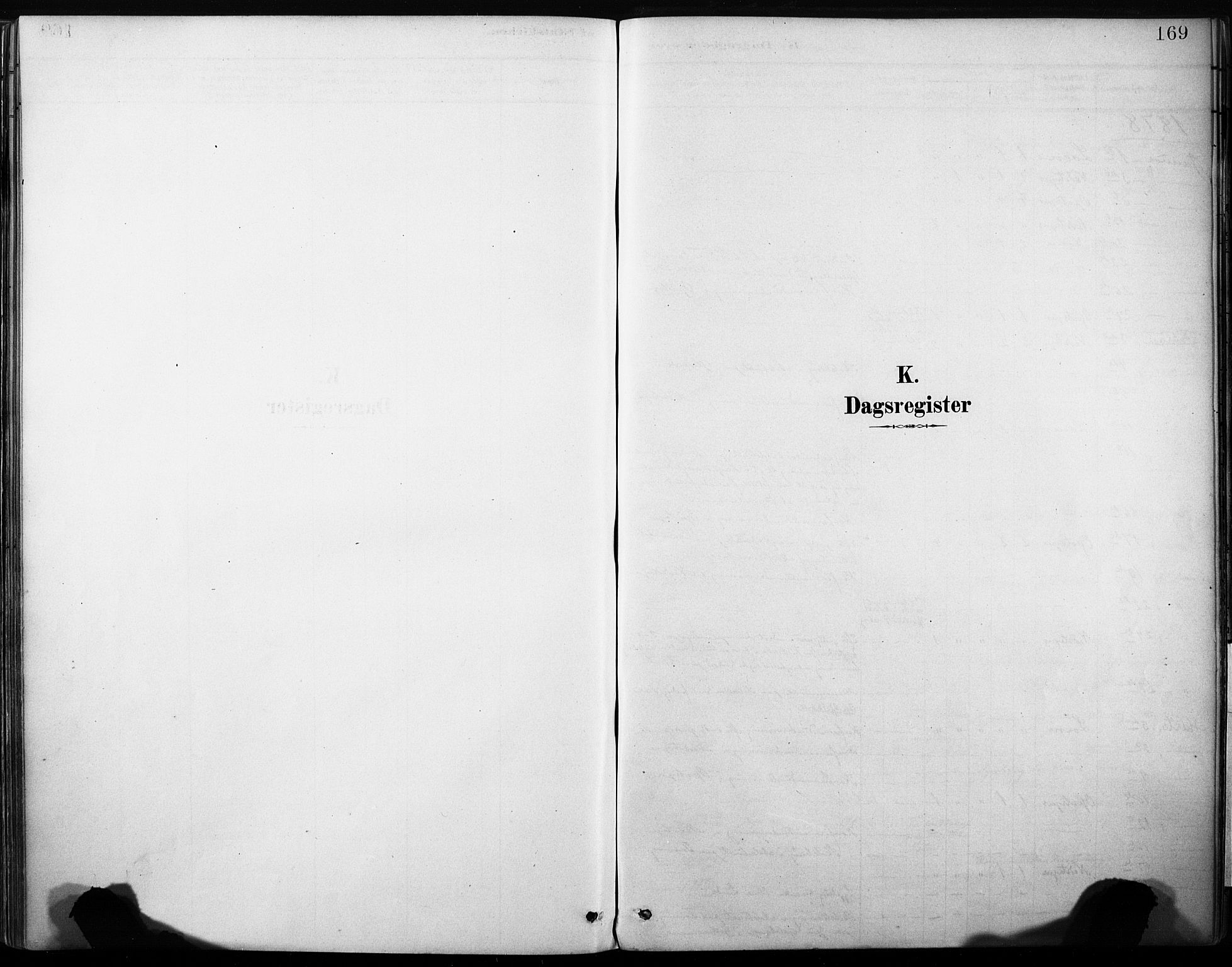 Stryn Sokneprestembete, SAB/A-82501: Parish register (official) no. B 1, 1878-1907, p. 169