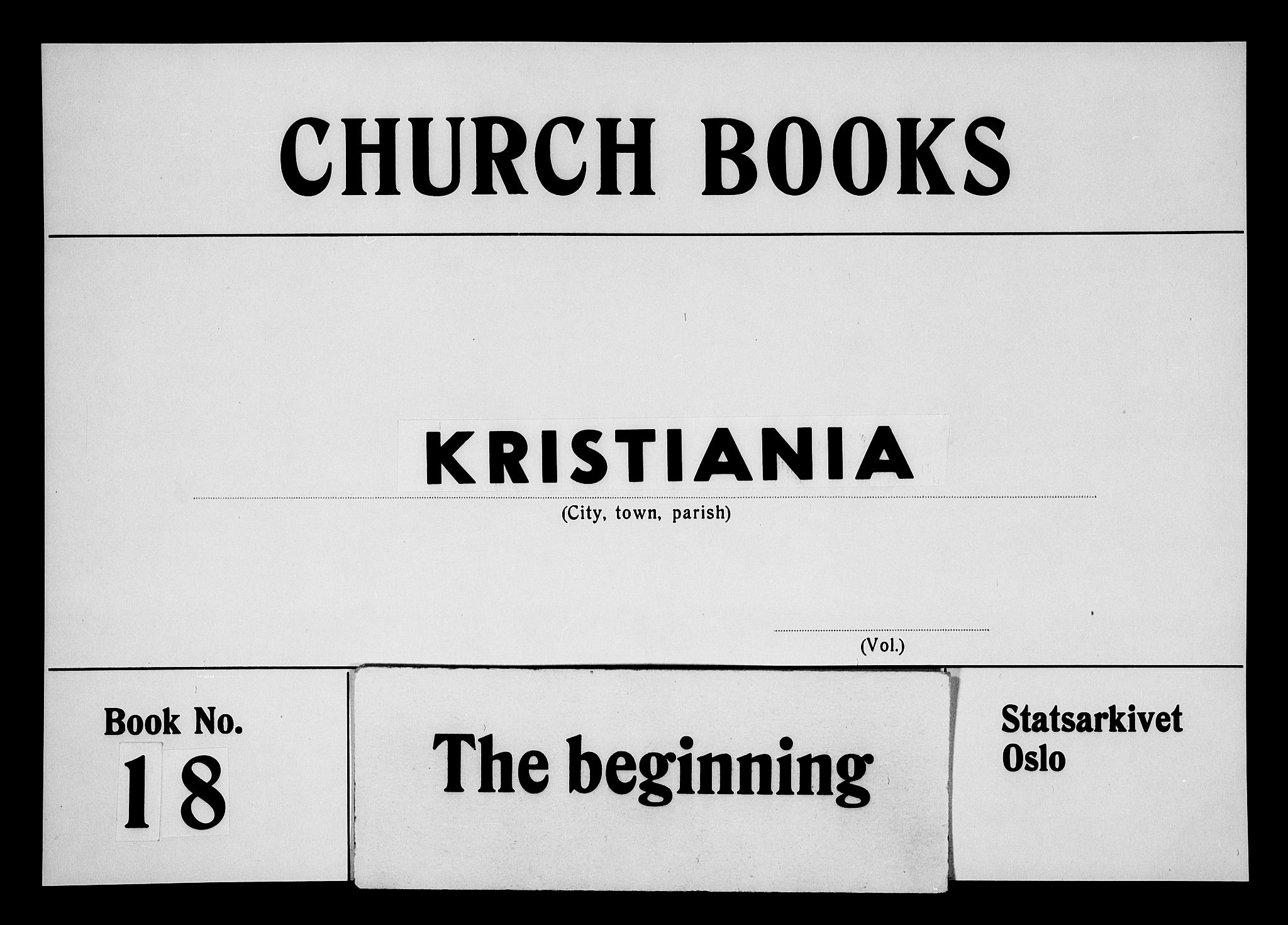 Oslo domkirke Kirkebøker, AV/SAO-A-10752/L/La/L0002: Best man's statements no. 2, 1716-1719