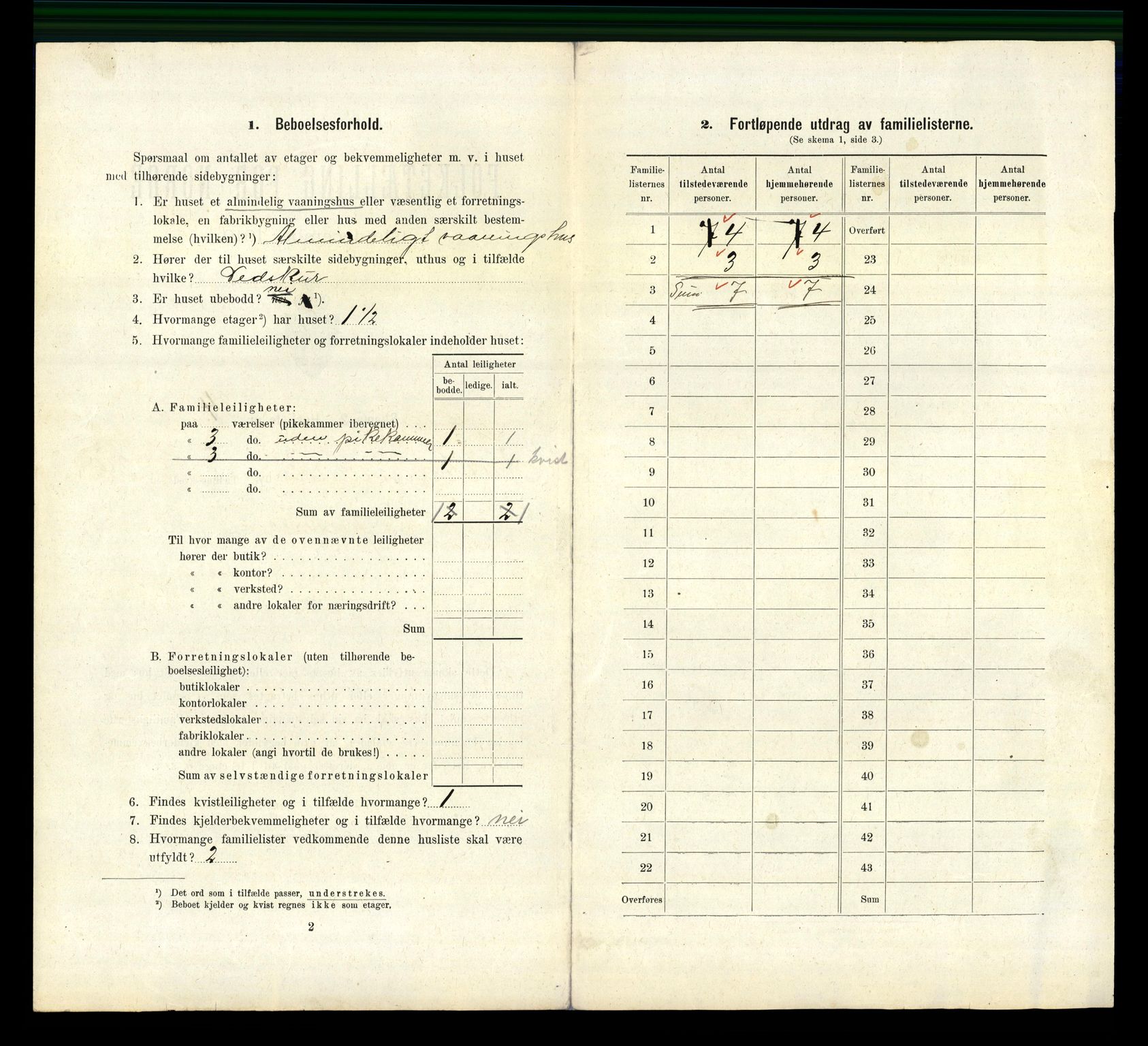 RA, 1910 census for Kristiansand, 1910, p. 6433