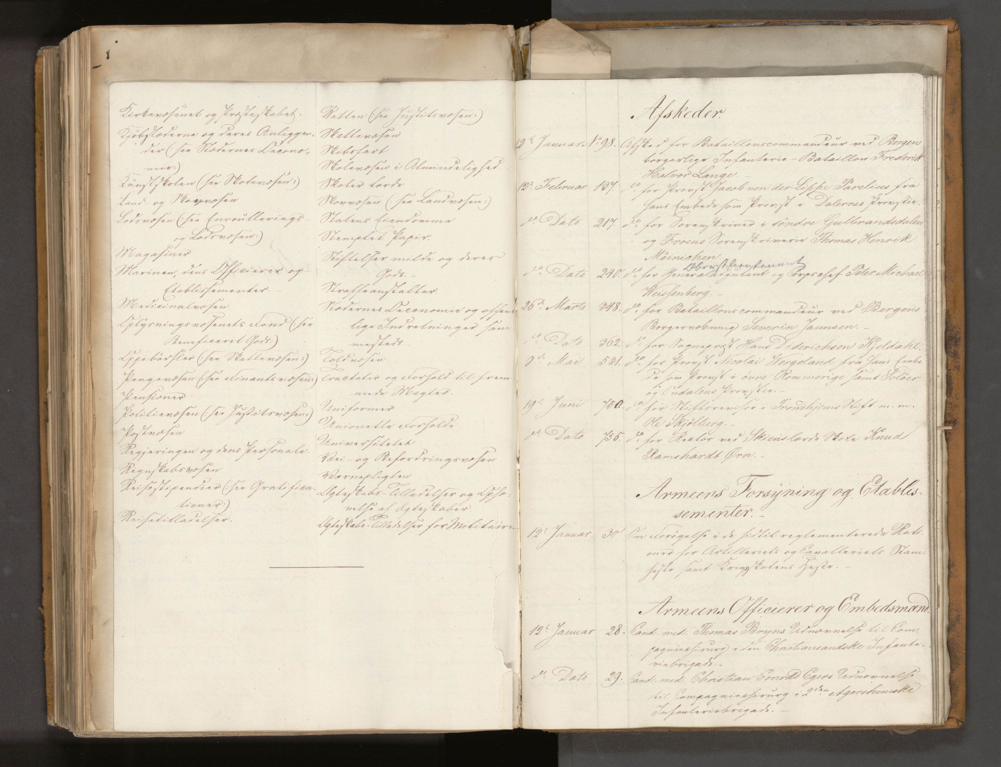 Statsrådssekretariatet, AV/RA-S-1001/A/Ab/L0053: Kgl. res. nr. 1-763h, 1. halvår, 1841