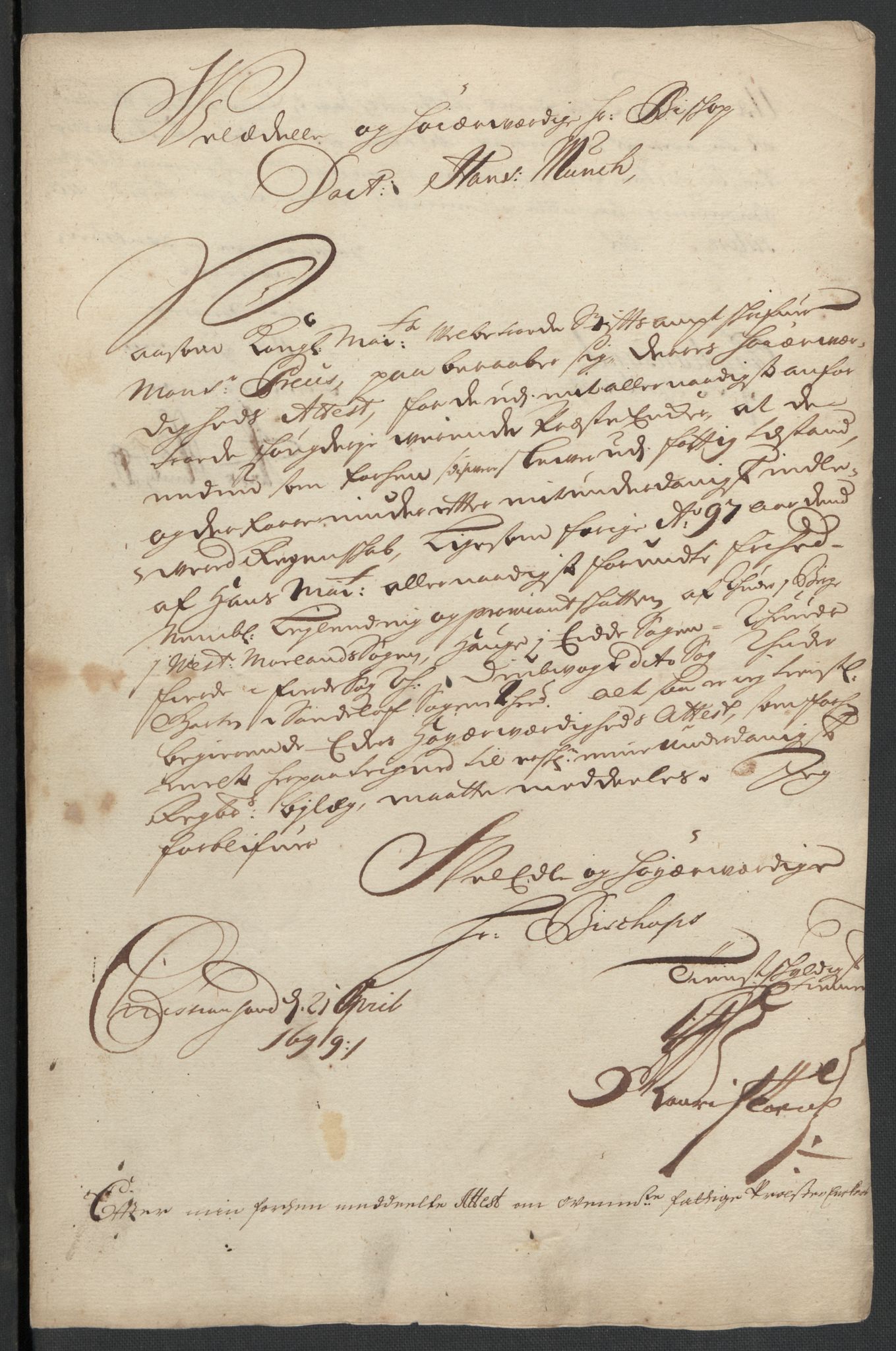 Rentekammeret inntil 1814, Reviderte regnskaper, Fogderegnskap, RA/EA-4092/R39/L2314: Fogderegnskap Nedenes, 1698-1699, p. 79