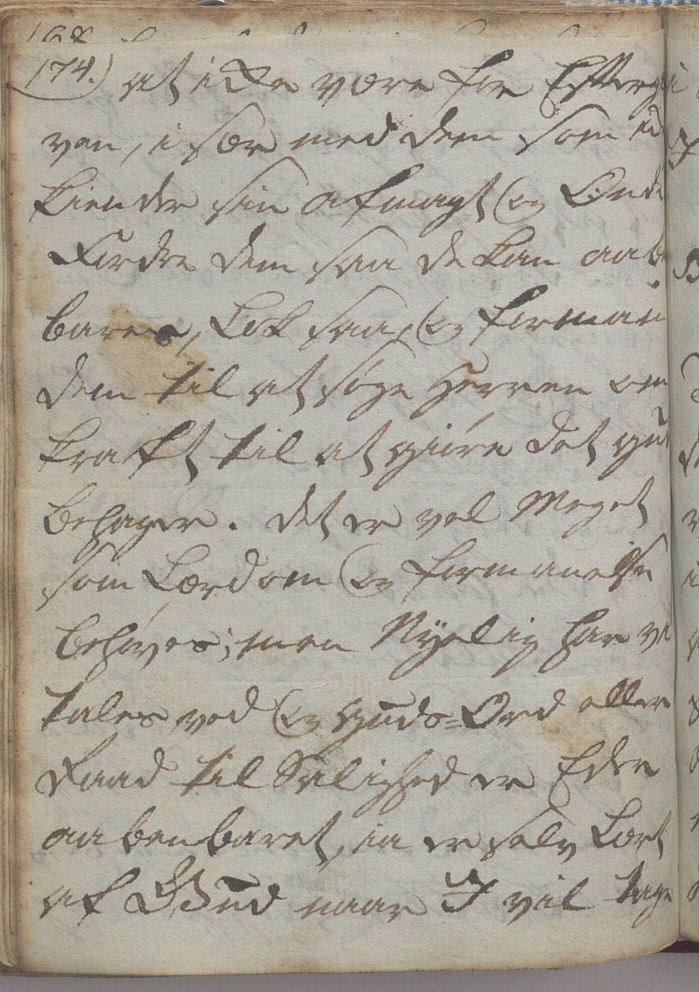 Heggtveitsamlingen, TMF/A-1007/H/L0047/0005: Kopibøker, brev etc.  / "MF I"(Kopibok frå Heggtveits samling), 1800-1823, p. 174