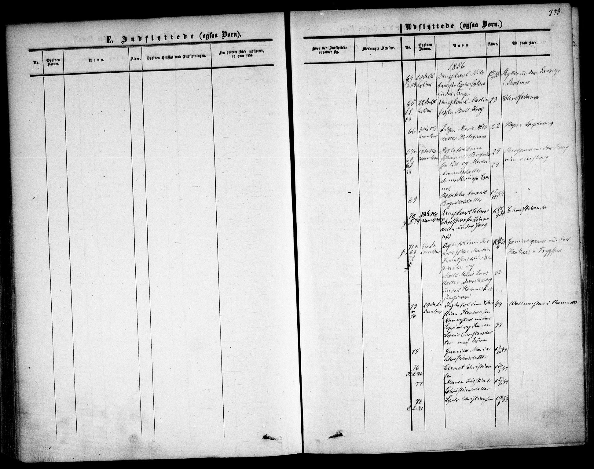 Høland prestekontor Kirkebøker, AV/SAO-A-10346a/F/Fa/L0010: Parish register (official) no. I 10, 1854-1861, p. 373