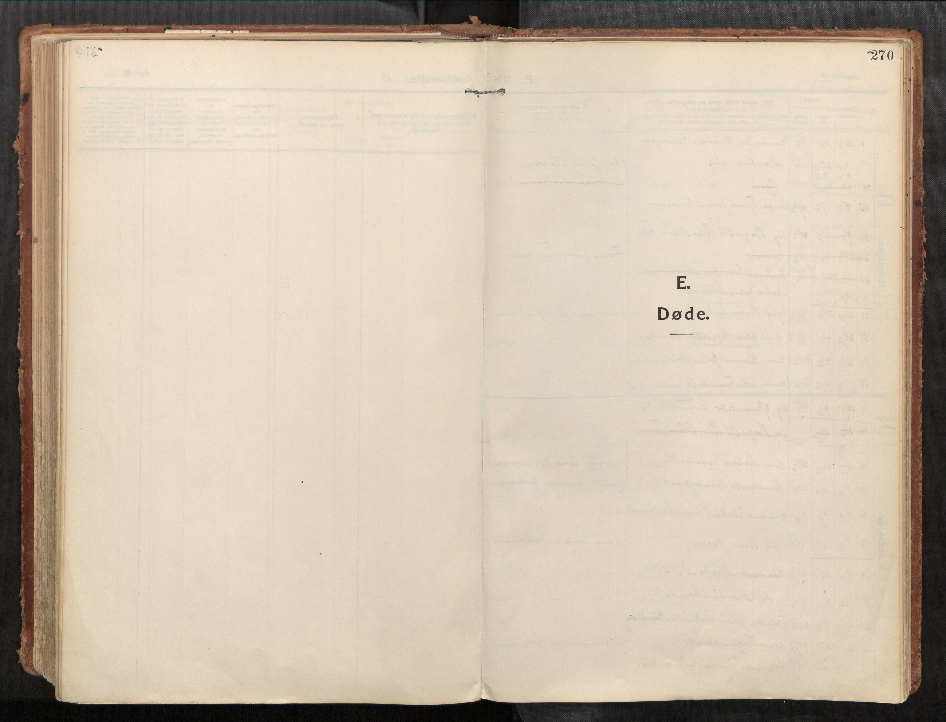 Stadsbygd sokneprestkontor, SAT/A-1117/1/I/I1/I1a/L0001: Parish register (official) no. 1, 1911-1929, p. 270