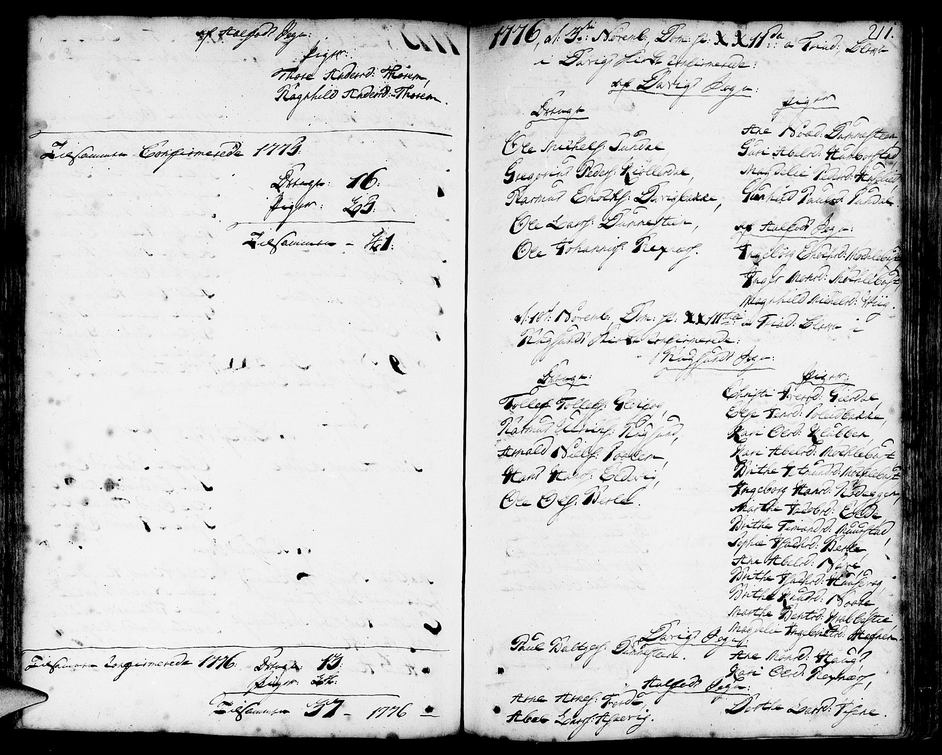 Davik sokneprestembete, SAB/A-79701/H/Haa/Haaa/L0002: Parish register (official) no. A 2, 1742-1816, p. 211