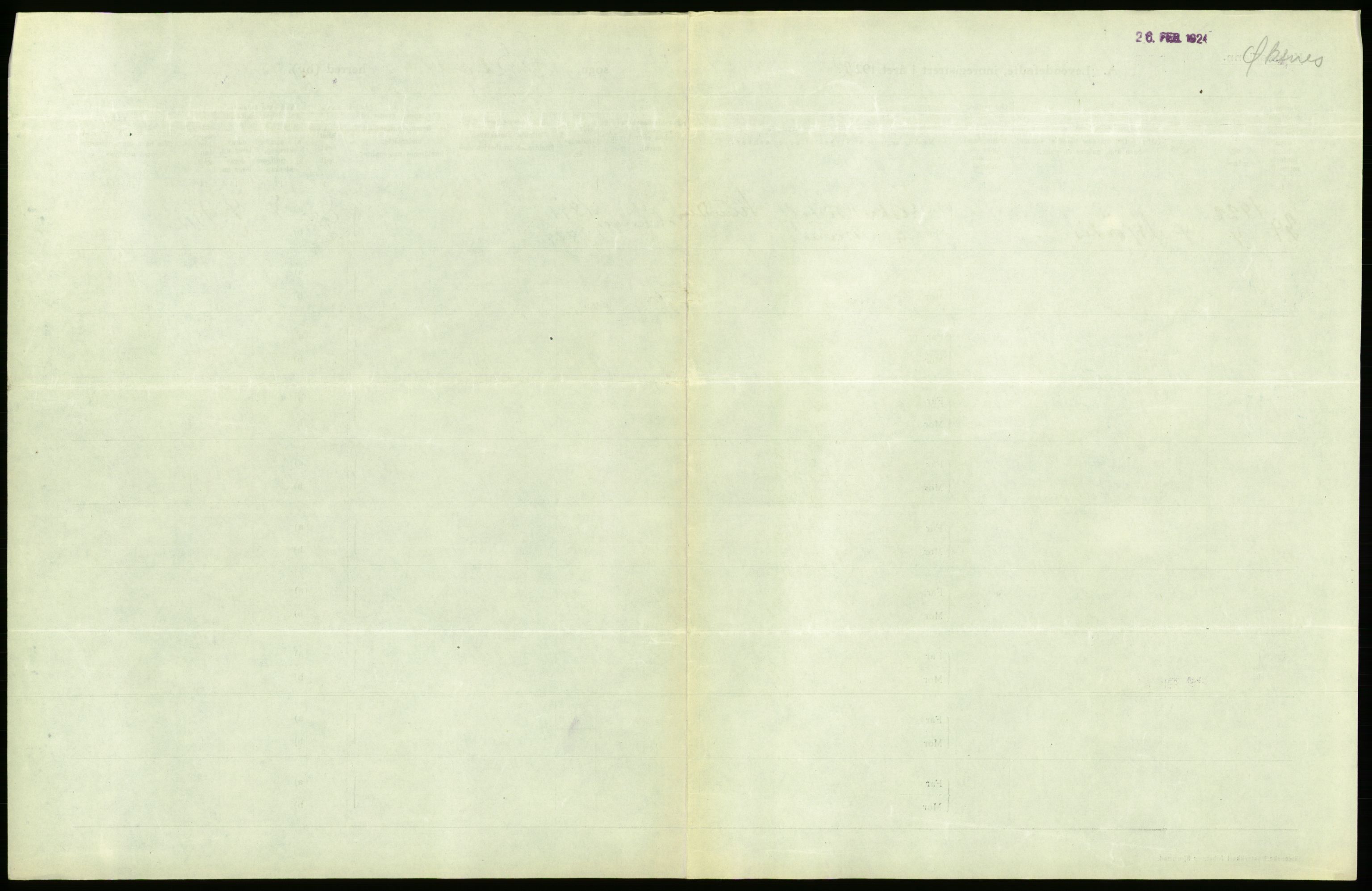 Statistisk sentralbyrå, Sosiodemografiske emner, Befolkning, AV/RA-S-2228/D/Df/Dfc/Dfcb/L0044: Nordland fylke: Levendefødte menn og kvinner. Bygder og byer., 1922, p. 433