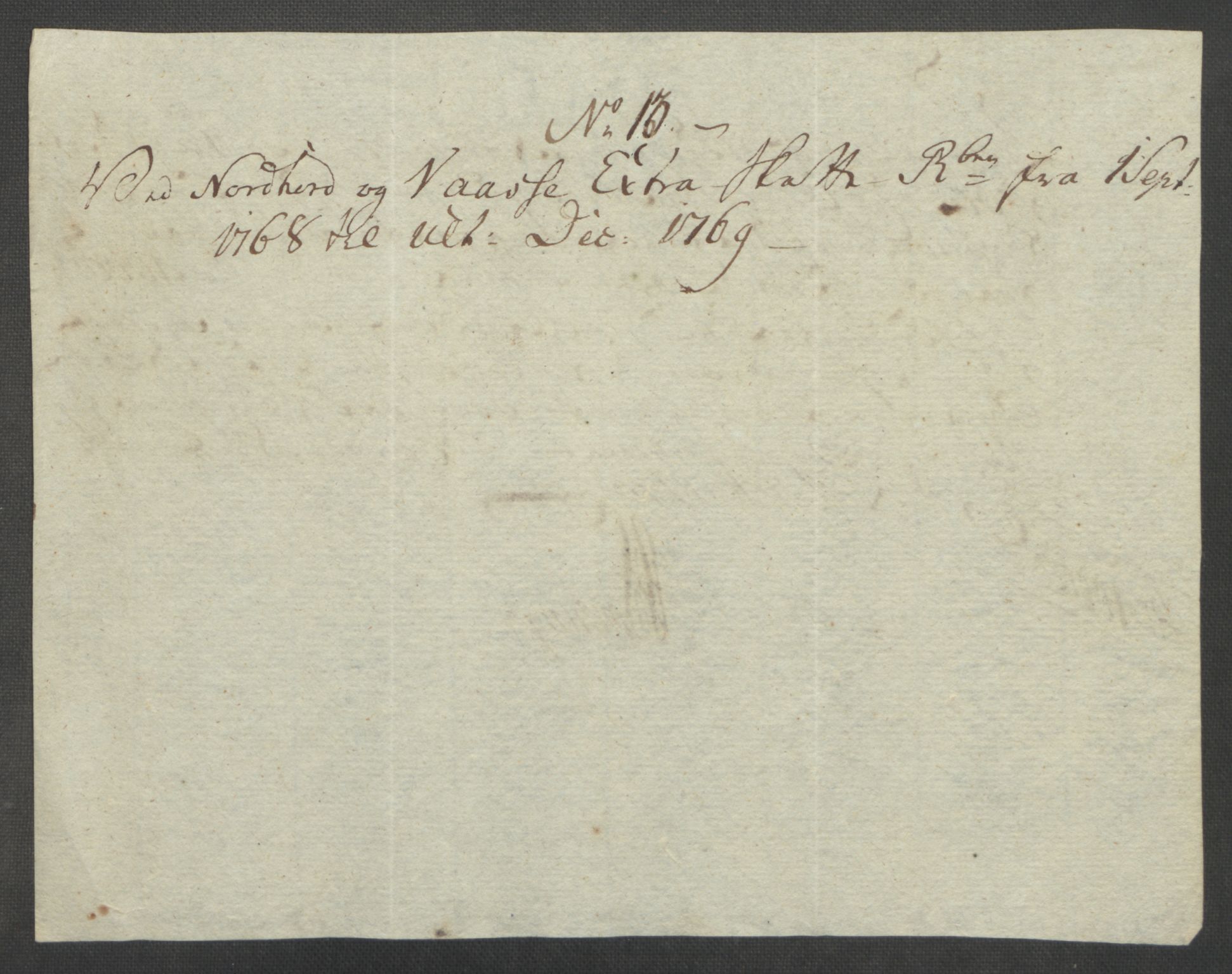 Rentekammeret inntil 1814, Reviderte regnskaper, Fogderegnskap, AV/RA-EA-4092/R51/L3303: Ekstraskatten Nordhordland og Voss, 1762-1772, p. 381