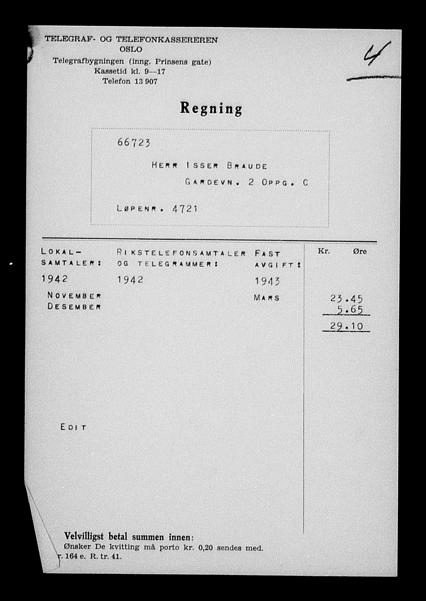 Justisdepartementet, Tilbakeføringskontoret for inndratte formuer, AV/RA-S-1564/H/Hc/Hcc/L0928: --, 1945-1947, p. 60