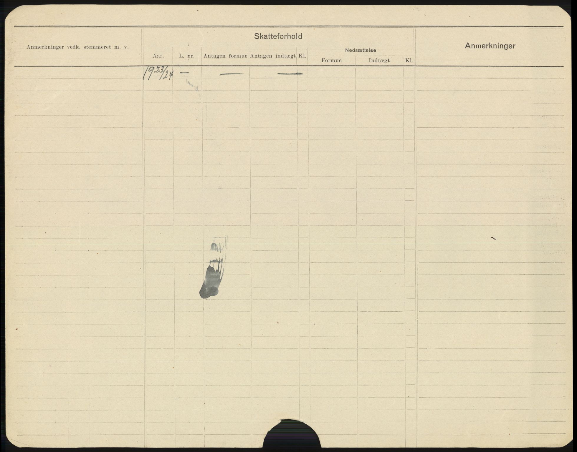 Skien folkeregister, SAKO/A-425/H/Ha/L0001: Døde, 1916-1929, p. 1216