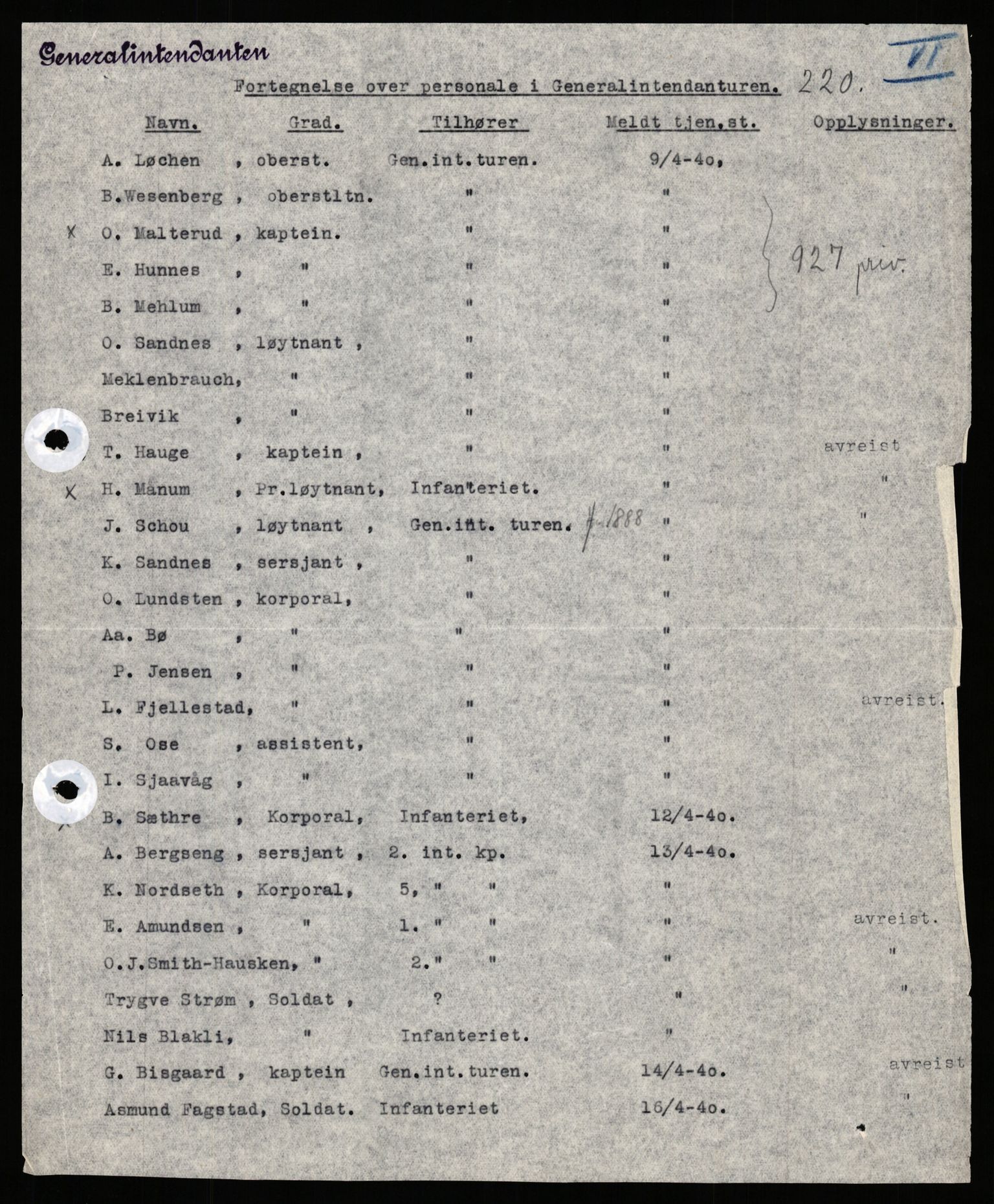 Forsvaret, Forsvarets krigshistoriske avdeling, AV/RA-RAFA-2017/Y/Yb/L0063: II-C-11-200  -  2. Divisjon., 1940, p. 676