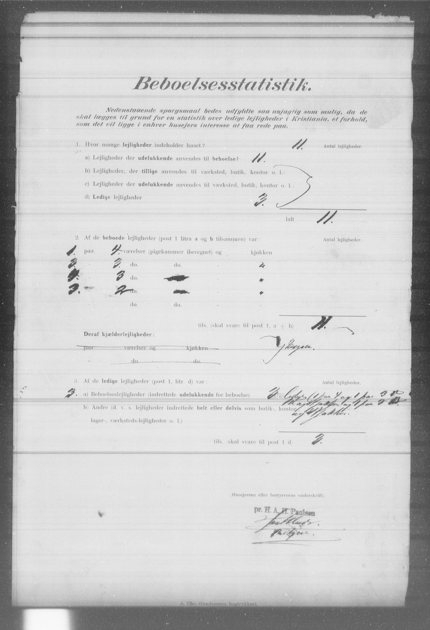 OBA, Municipal Census 1902 for Kristiania, 1902, p. 7717