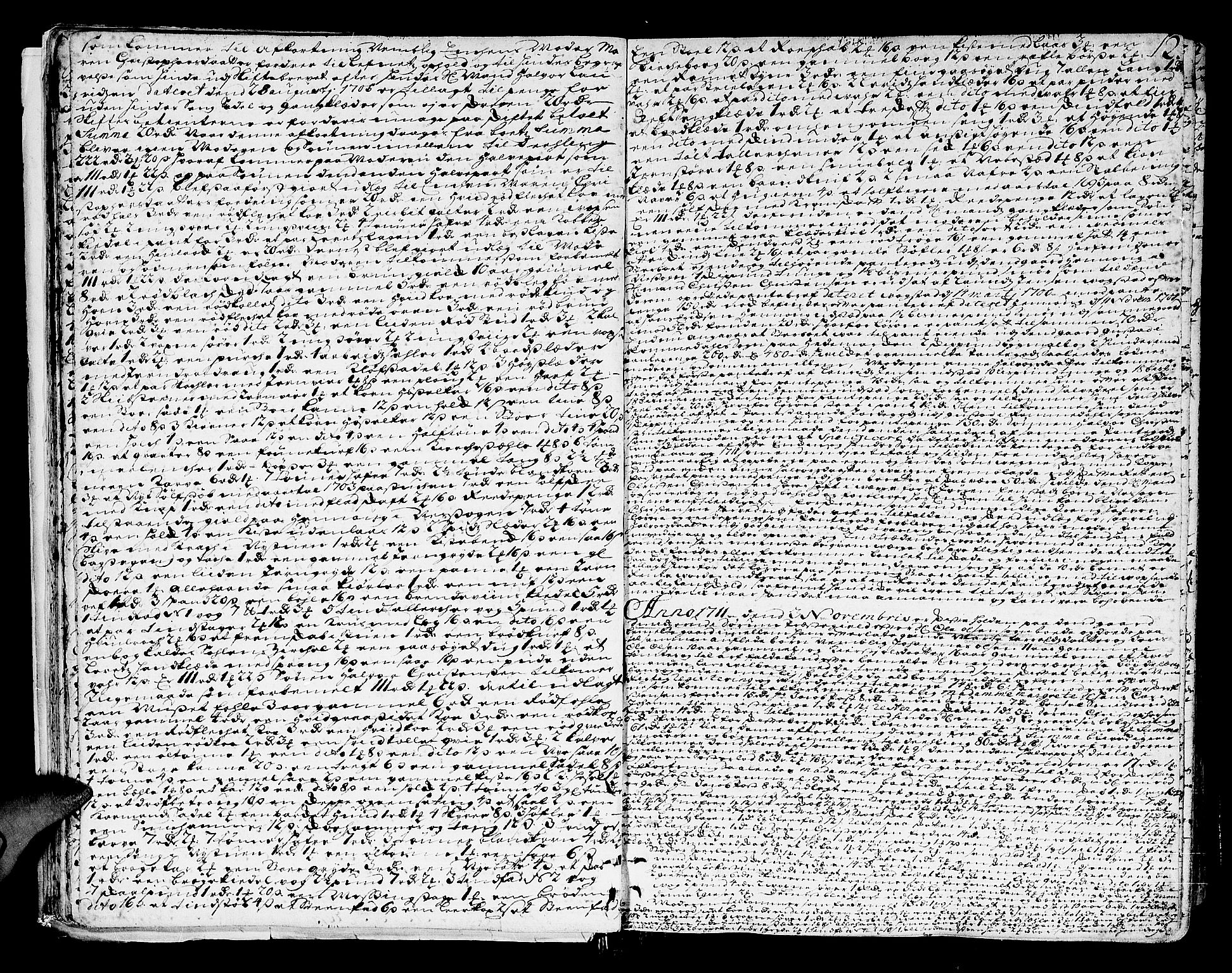 Nedre Romerike sorenskriveri, AV/SAO-A-10469/H/Hd/Hda/L0003: Skifteprotokoll, 1711-1721, p. 11b-12a