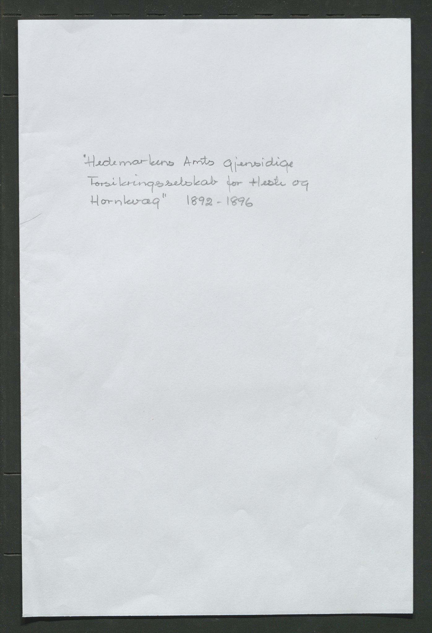 Åker i Vang, Hedmark, og familien Todderud, AV/SAH-ARK-010/E/Ec/L0001: Korrespondanse ordnet etter emne, 1772-1907, p. 250