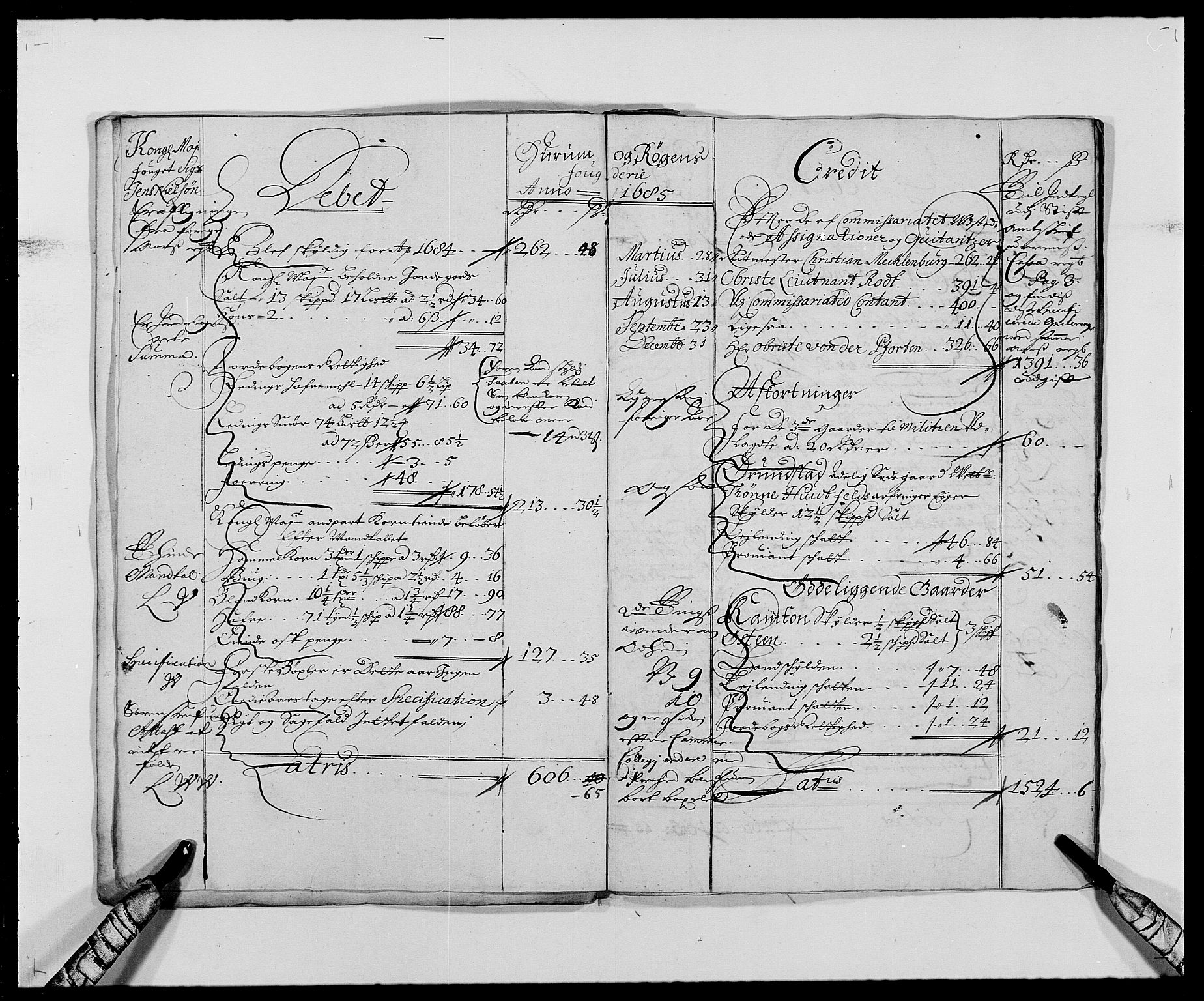 Rentekammeret inntil 1814, Reviderte regnskaper, Fogderegnskap, RA/EA-4092/R29/L1692: Fogderegnskap Hurum og Røyken, 1682-1687, p. 11