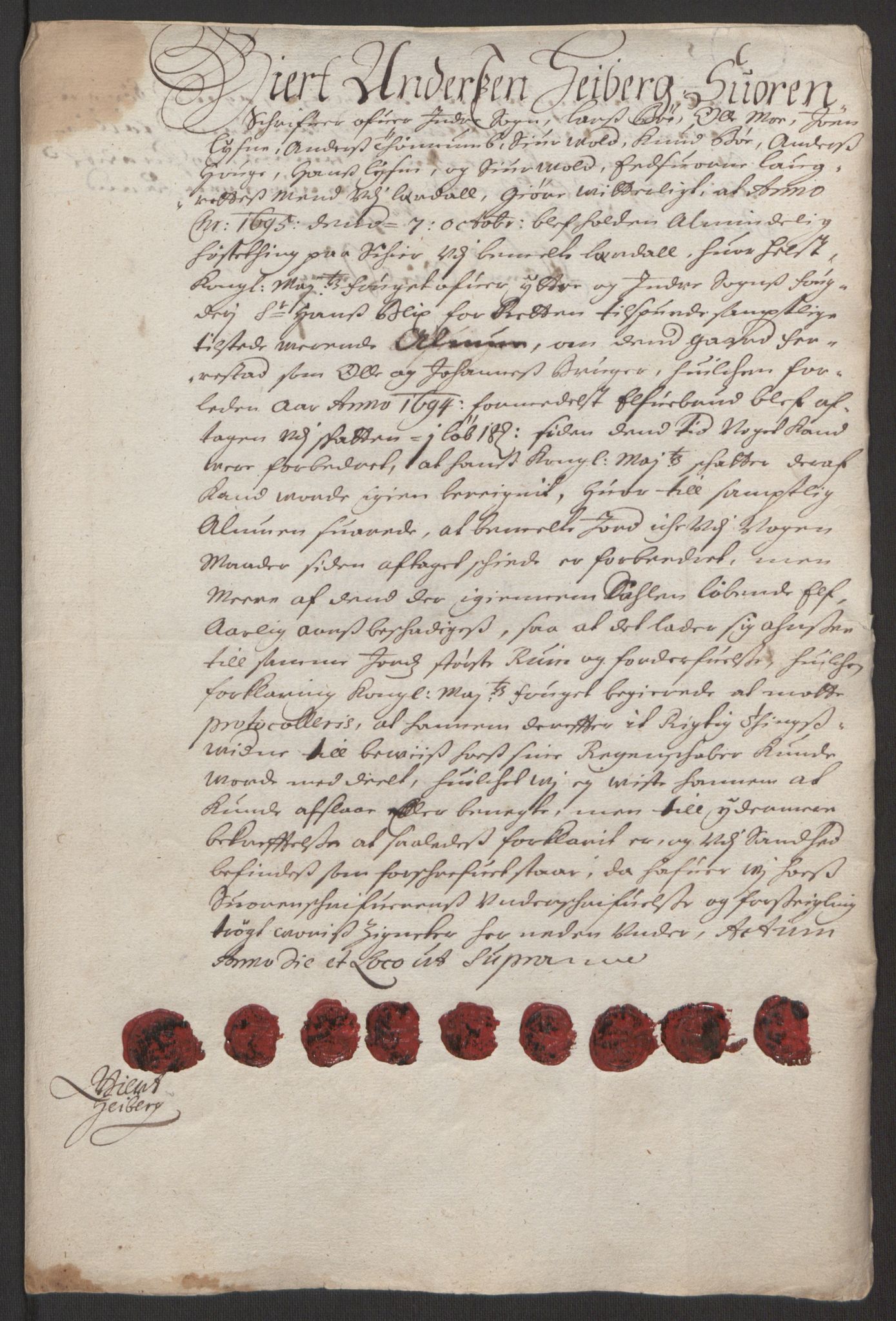 Rentekammeret inntil 1814, Reviderte regnskaper, Fogderegnskap, AV/RA-EA-4092/R52/L3308: Fogderegnskap Sogn, 1695, p. 338