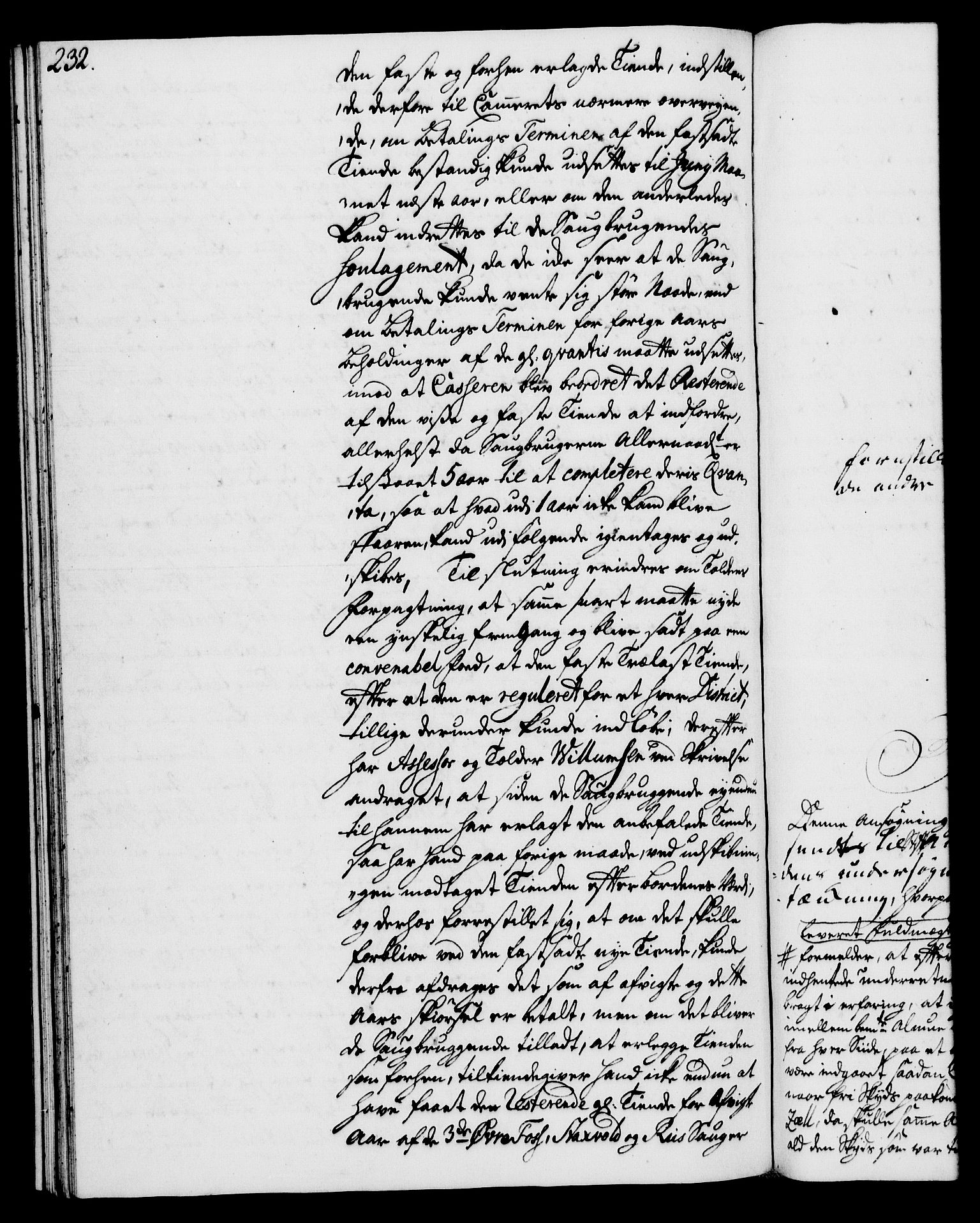 Rentekammeret, Kammerkanselliet, RA/EA-3111/G/Gh/Gha/L0024: Norsk ekstraktmemorialprotokoll (merket RK 53.69), 1742-1743, p. 232