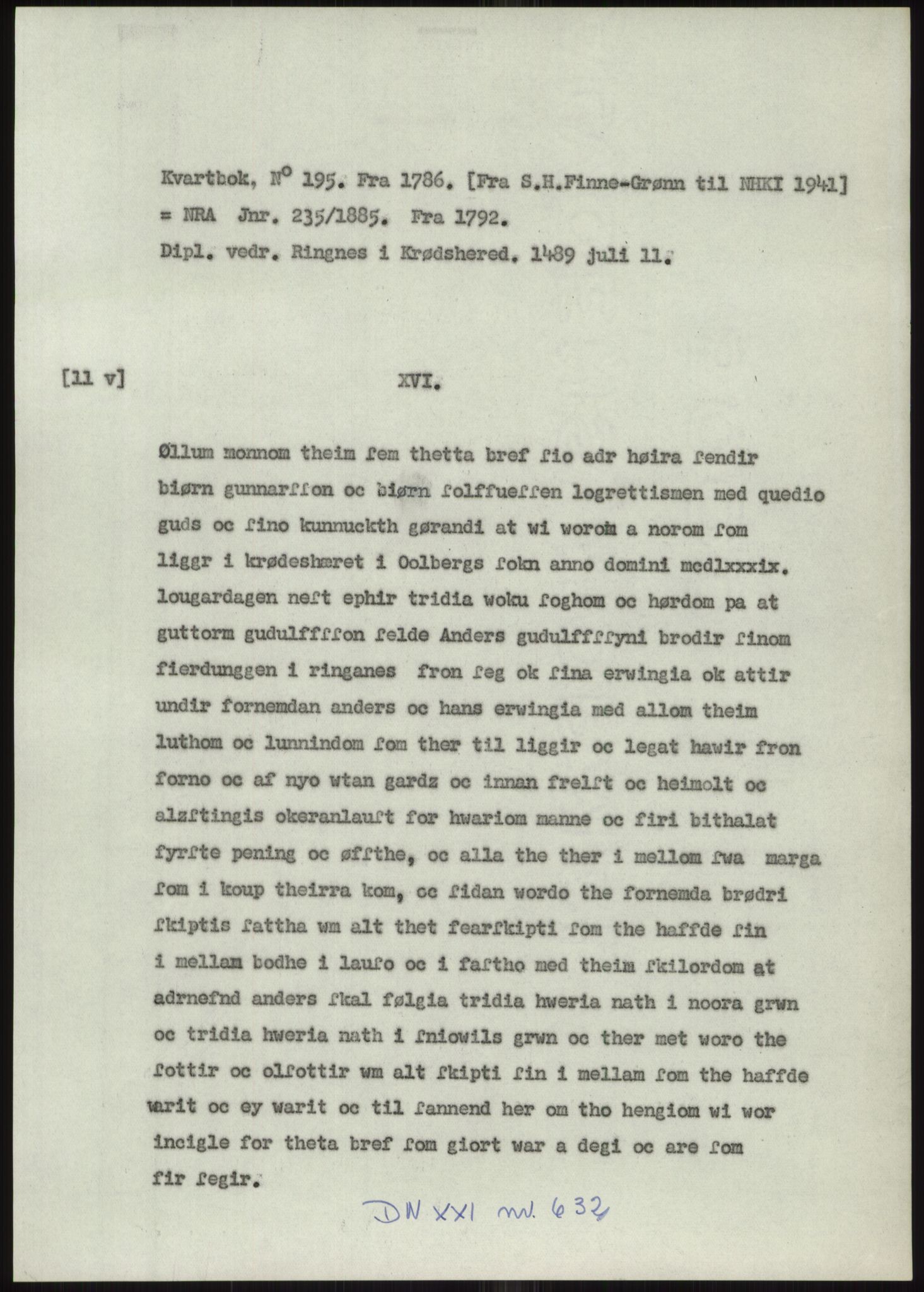 Samlinger til kildeutgivelse, Diplomavskriftsamlingen, AV/RA-EA-4053/H/Ha, p. 844