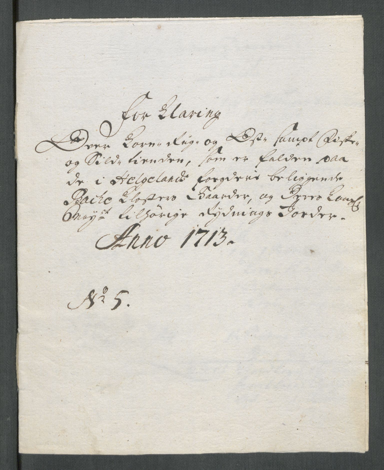 Rentekammeret inntil 1814, Reviderte regnskaper, Fogderegnskap, AV/RA-EA-4092/R65/L4512: Fogderegnskap Helgeland, 1712-1713, p. 396