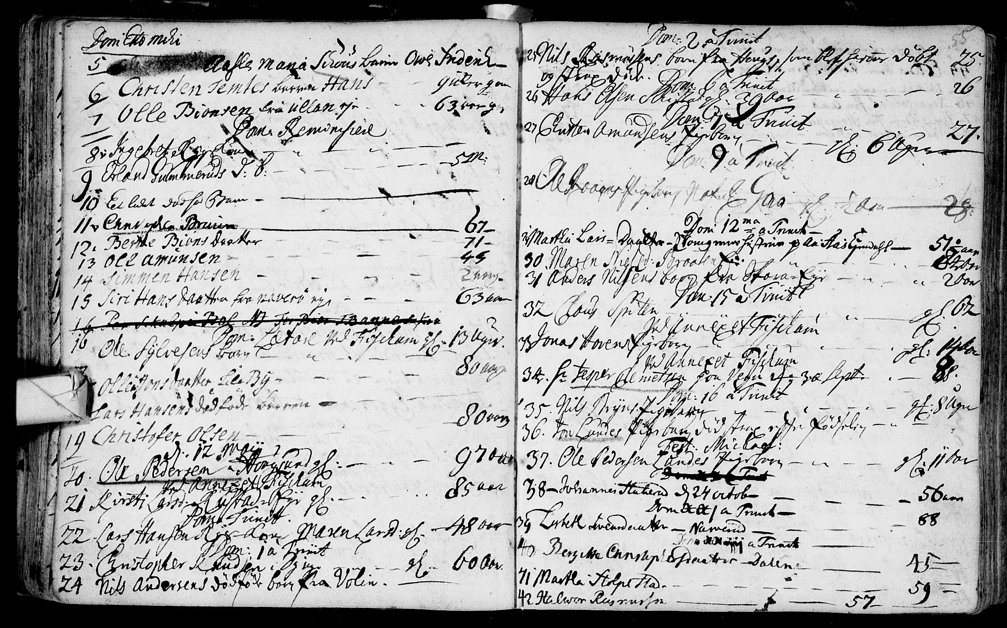 Eiker kirkebøker, AV/SAKO-A-4/F/Fa/L0007: Parish register (official) no. I 7 /1, 1733-1808, p. 55