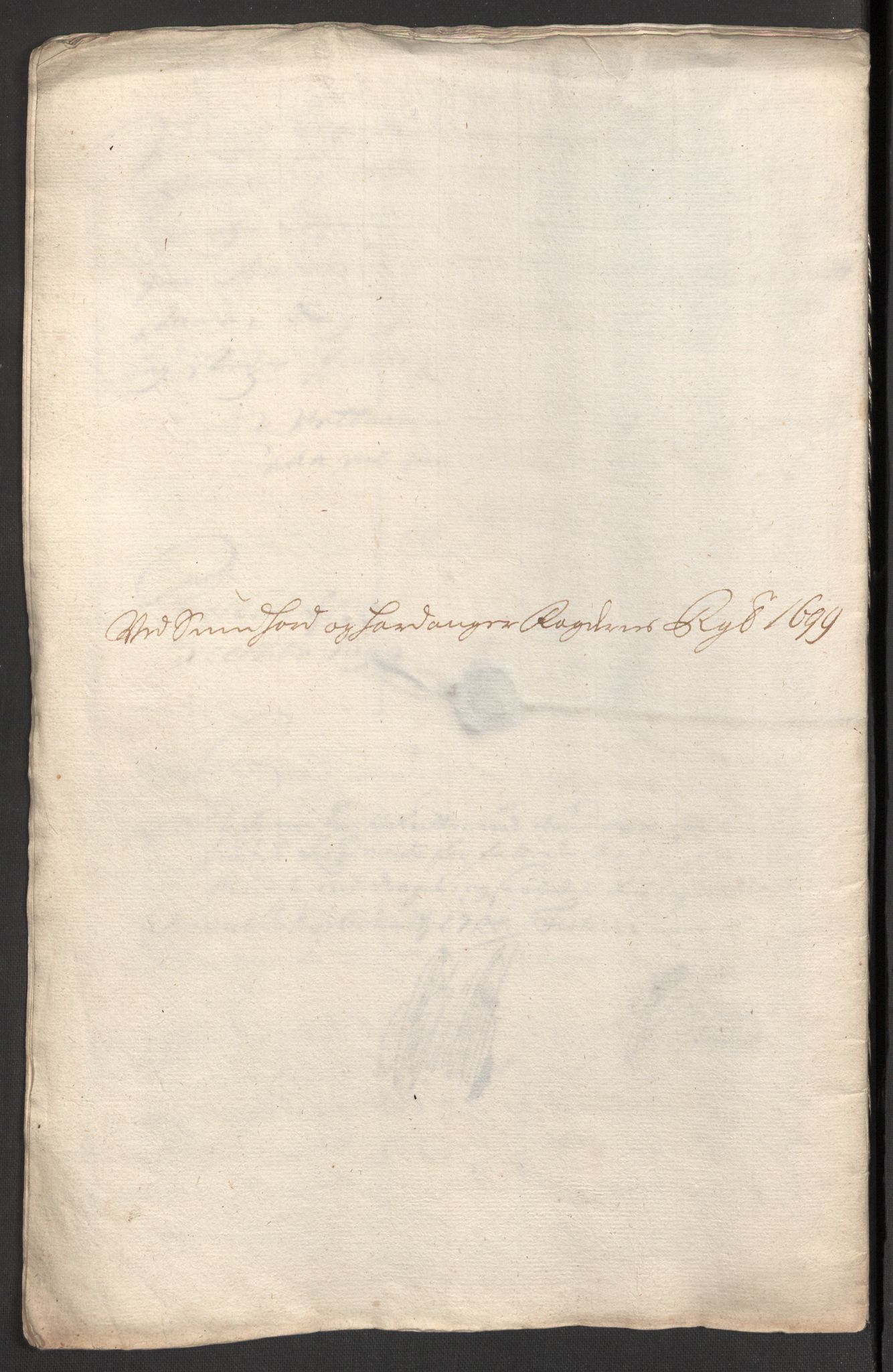 Rentekammeret inntil 1814, Reviderte regnskaper, Fogderegnskap, AV/RA-EA-4092/R48/L2978: Fogderegnskap Sunnhordland og Hardanger, 1699, p. 199