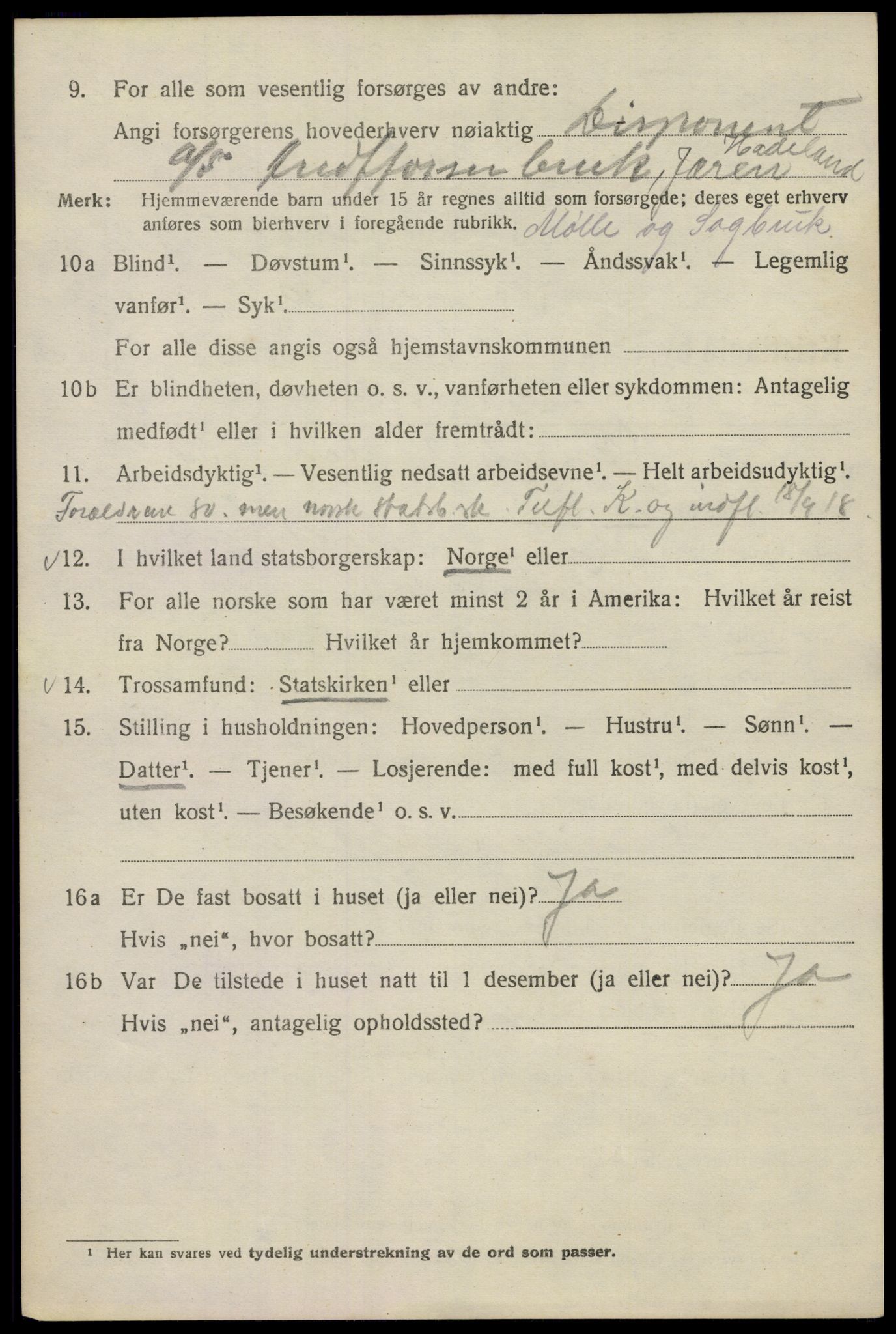 SAO, 1920 census for Kristiania, 1920, p. 152082