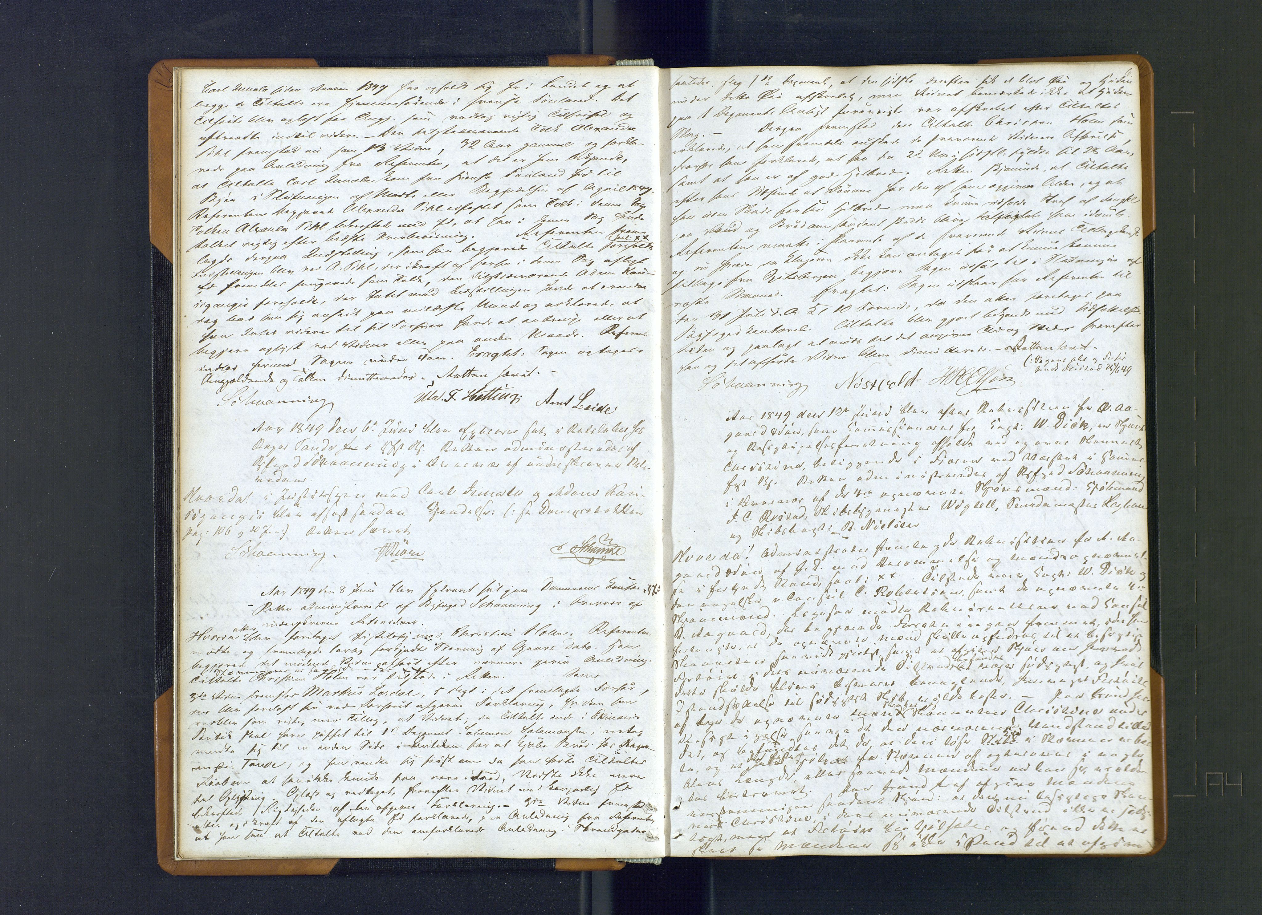Hammerfest fogderi/sorenskriveri, AV/SATØ-S-0056/1/J/Ja/Jab/L0184: Ekstrarettsprotokoller, 1849-1850, p. 6