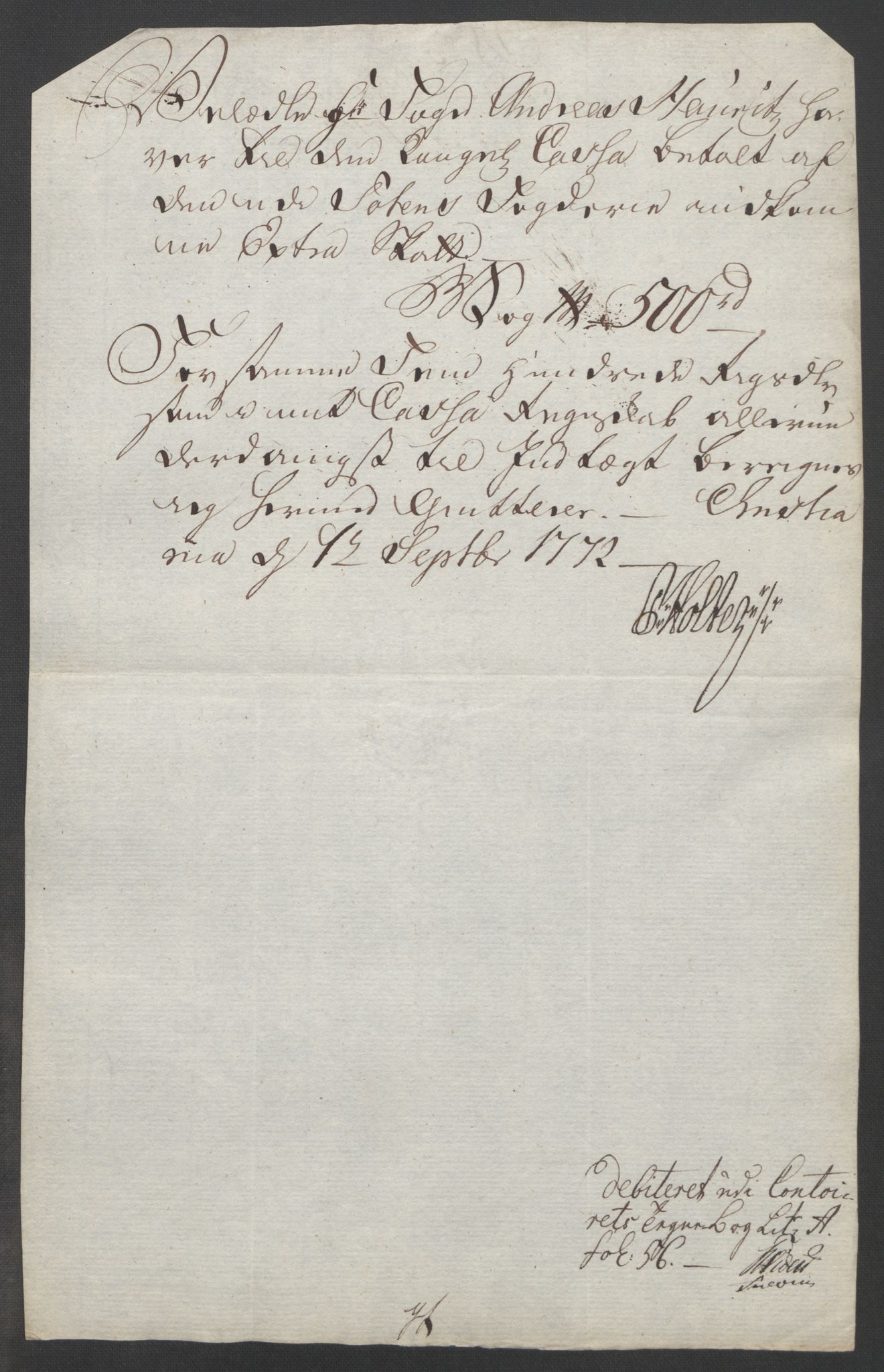 Rentekammeret inntil 1814, Reviderte regnskaper, Fogderegnskap, AV/RA-EA-4092/R19/L1399: Fogderegnskap Toten, Hadeland og Vardal, 1762-1783, p. 254